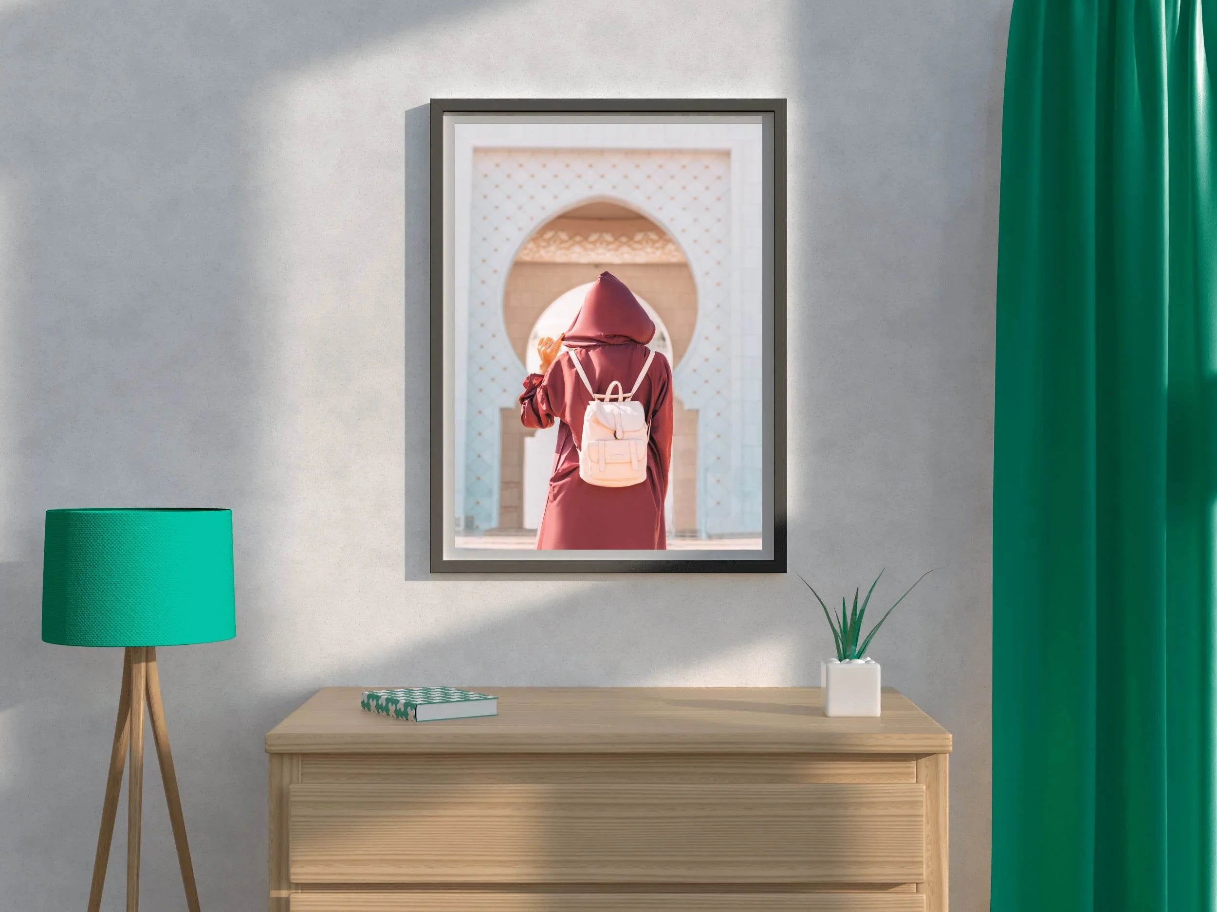 Solemn Devotee Wall Art - beink online art store