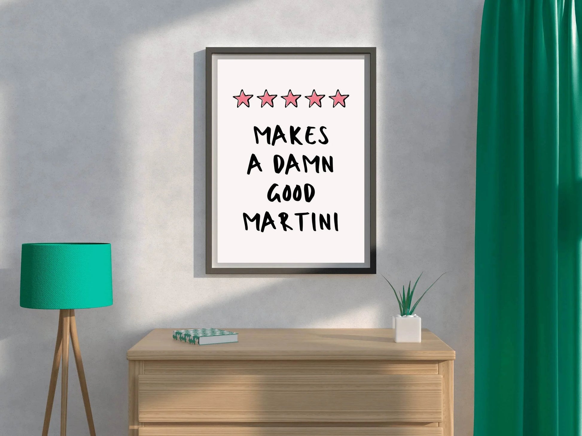 Martini 5Stars Wall Art - beink online art store