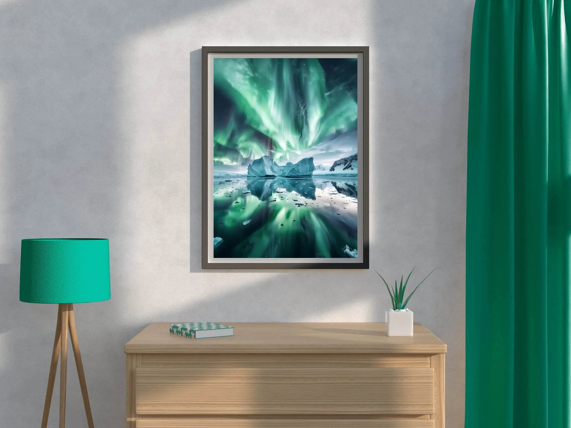Arctic Lights Reflected Wall Art - beink online art store