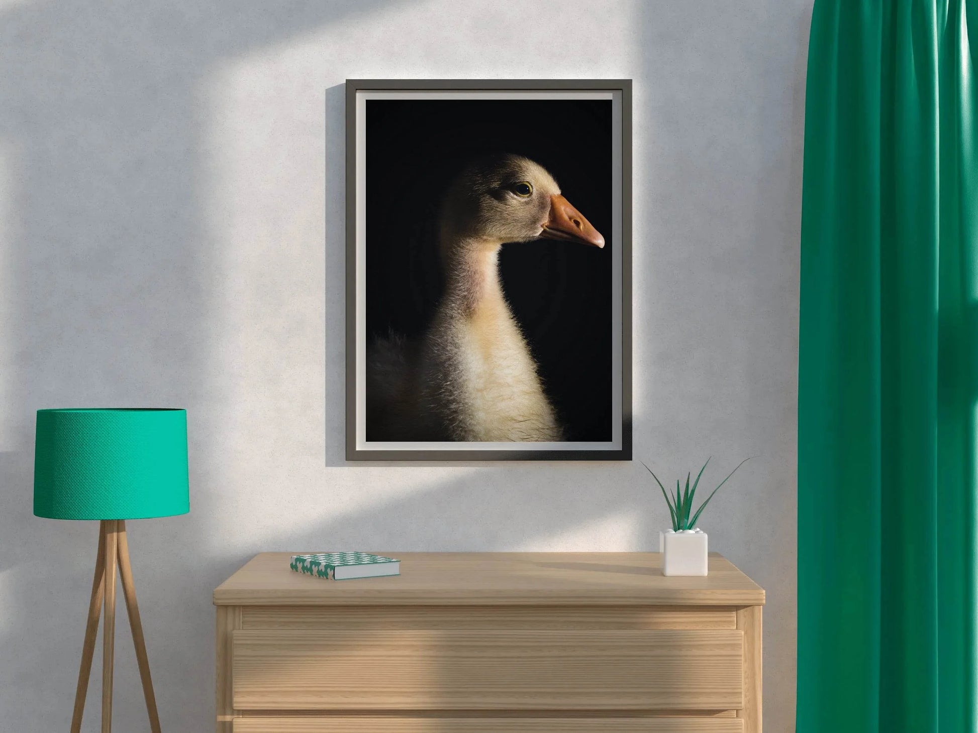 Domestic Goose Wall Art - beink online art store
