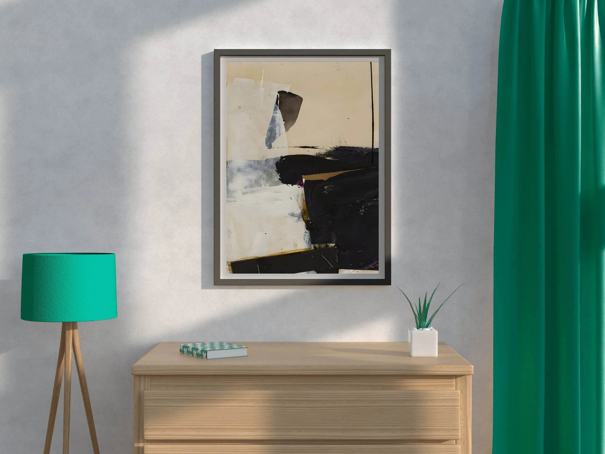 Monochromatic Composition Wall Art - beink online art store