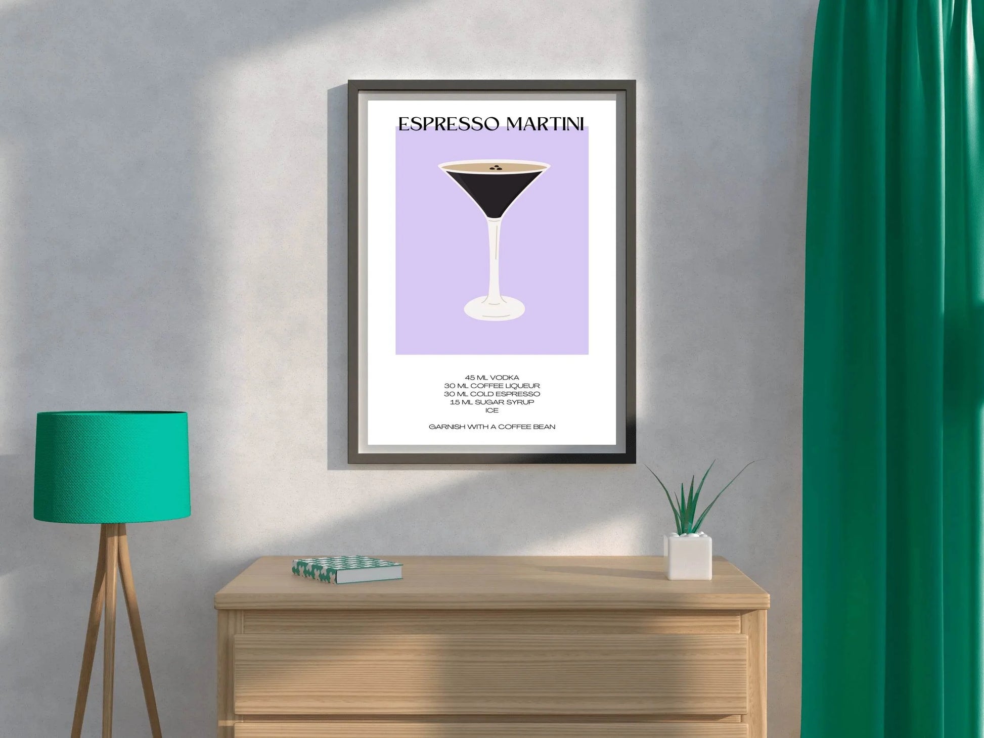 Brazilian Espresso Martini Wall Art - beink online art store