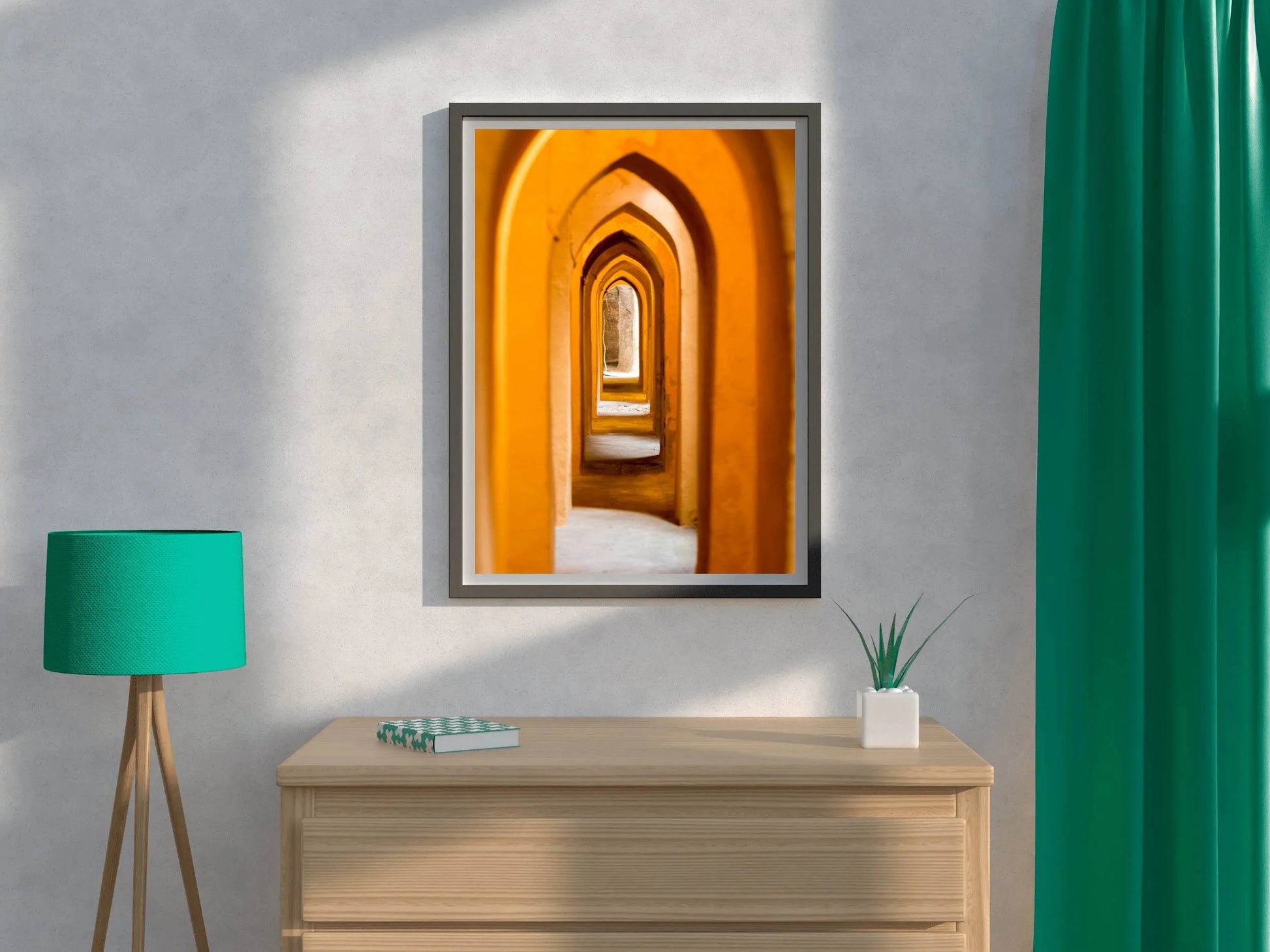 Golden Arches to Infinity Wall Art - beink online art store