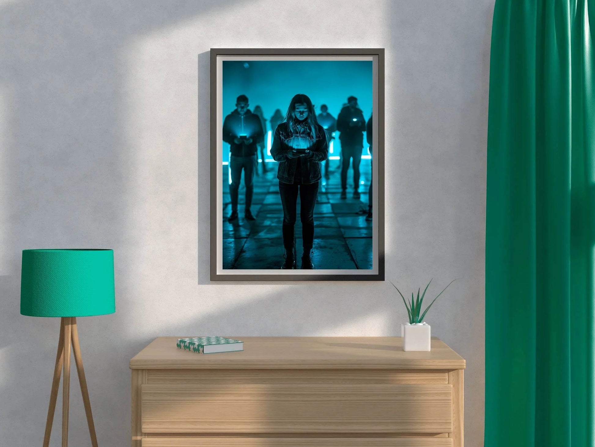 Phone Addicts Wall Art - beink online art store