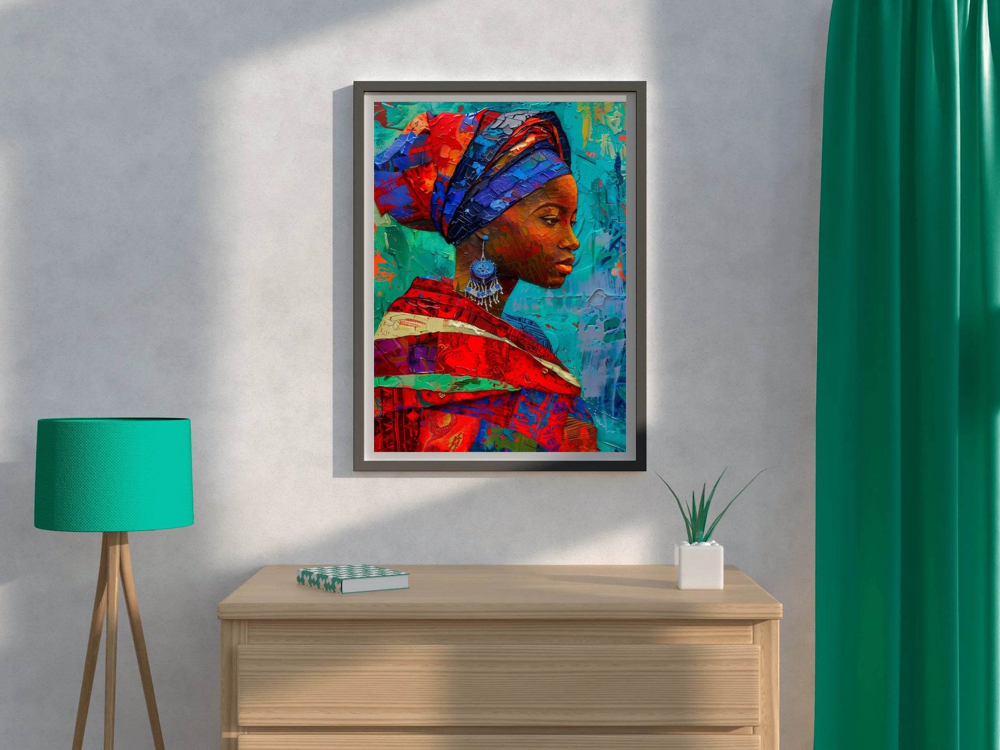 Noble Woman Wall Art - beink online art store