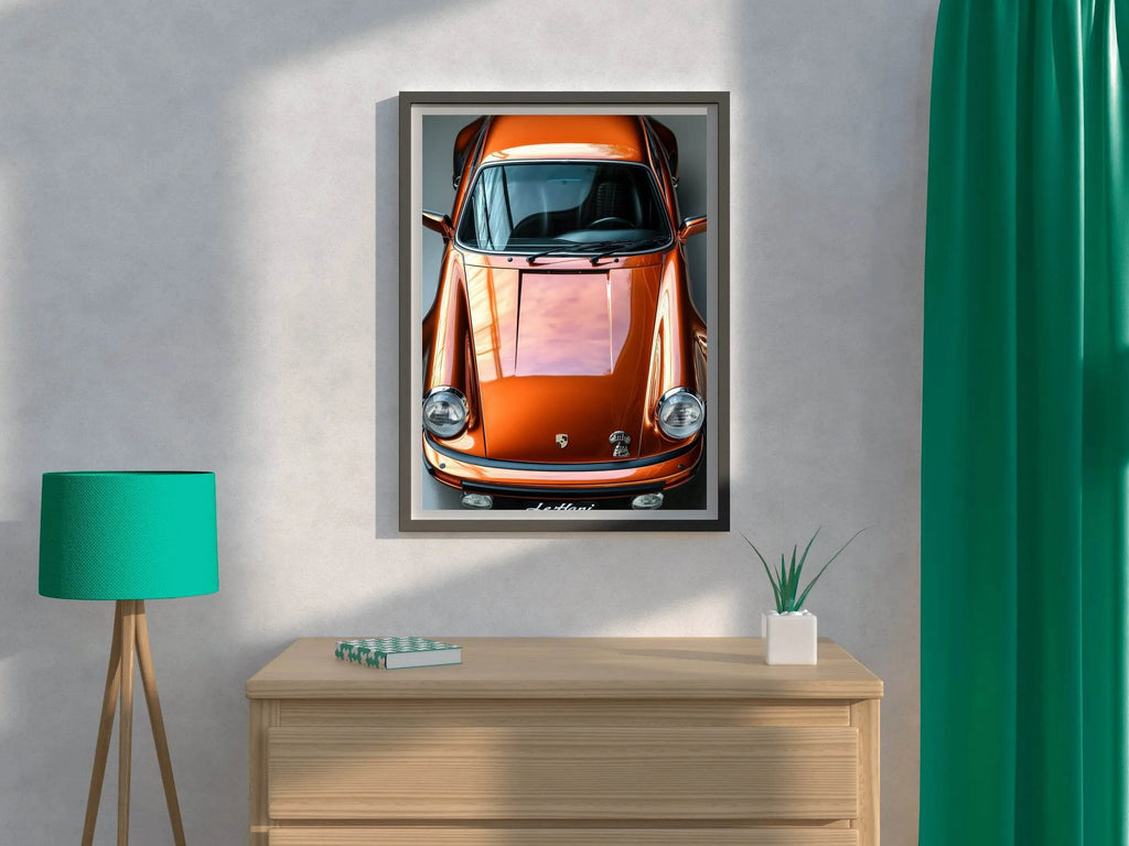 Porsche 911 Widebody Wall Art - beink online art store