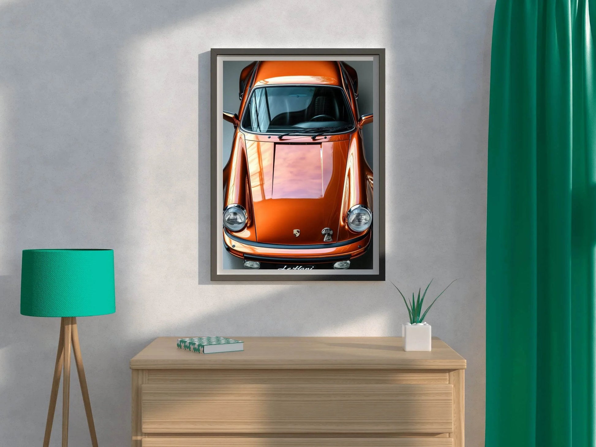 Porsche 911 Widebody Wall Art - beink online art store