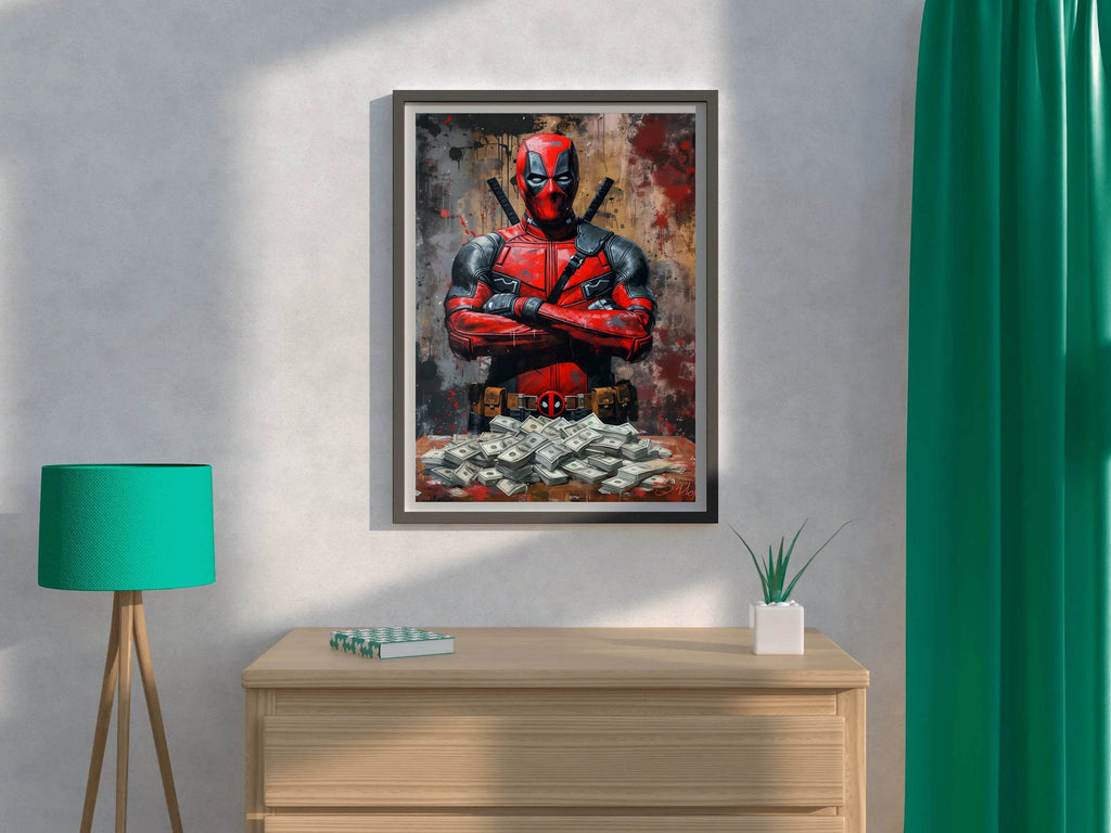 Deadpool Premium Wall Art - beink online art store