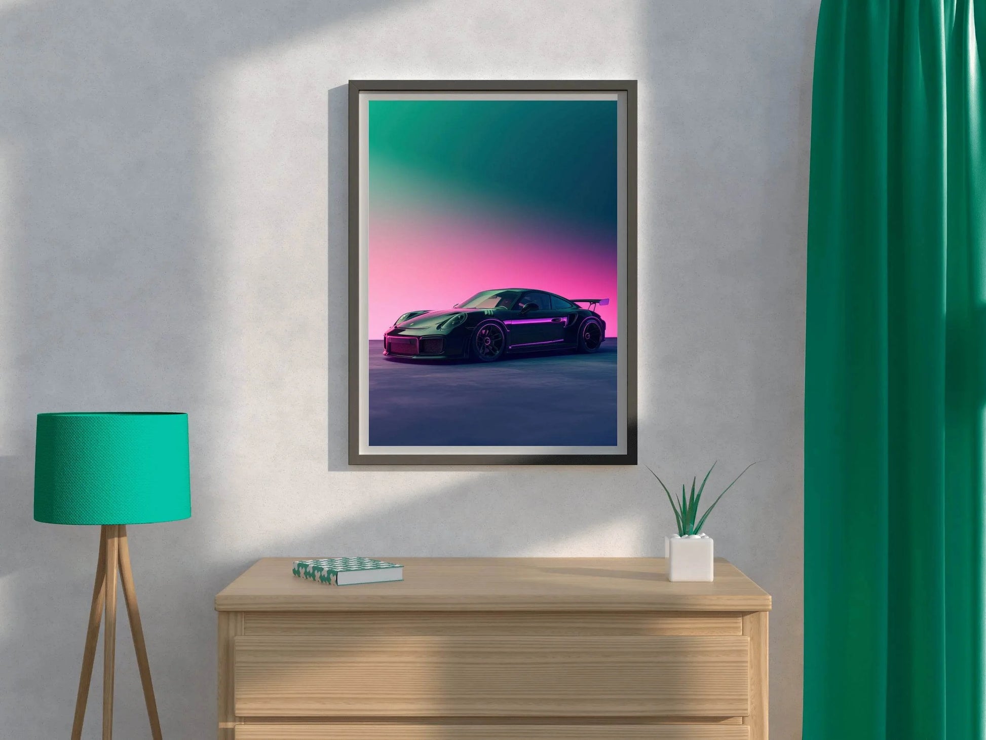 Optional Porsche911 Wall Art - beink online art store