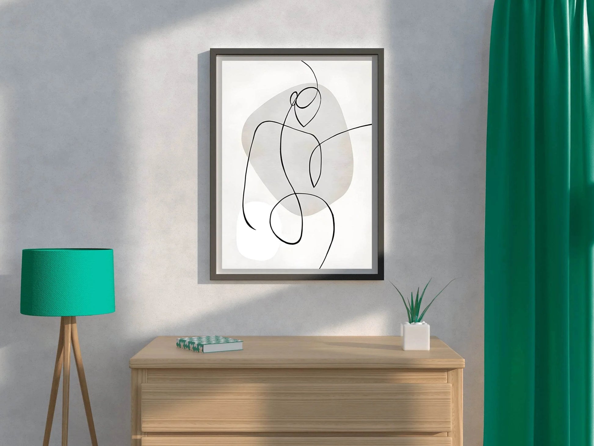 Serene Movement Modern Wall Art - beink online art store