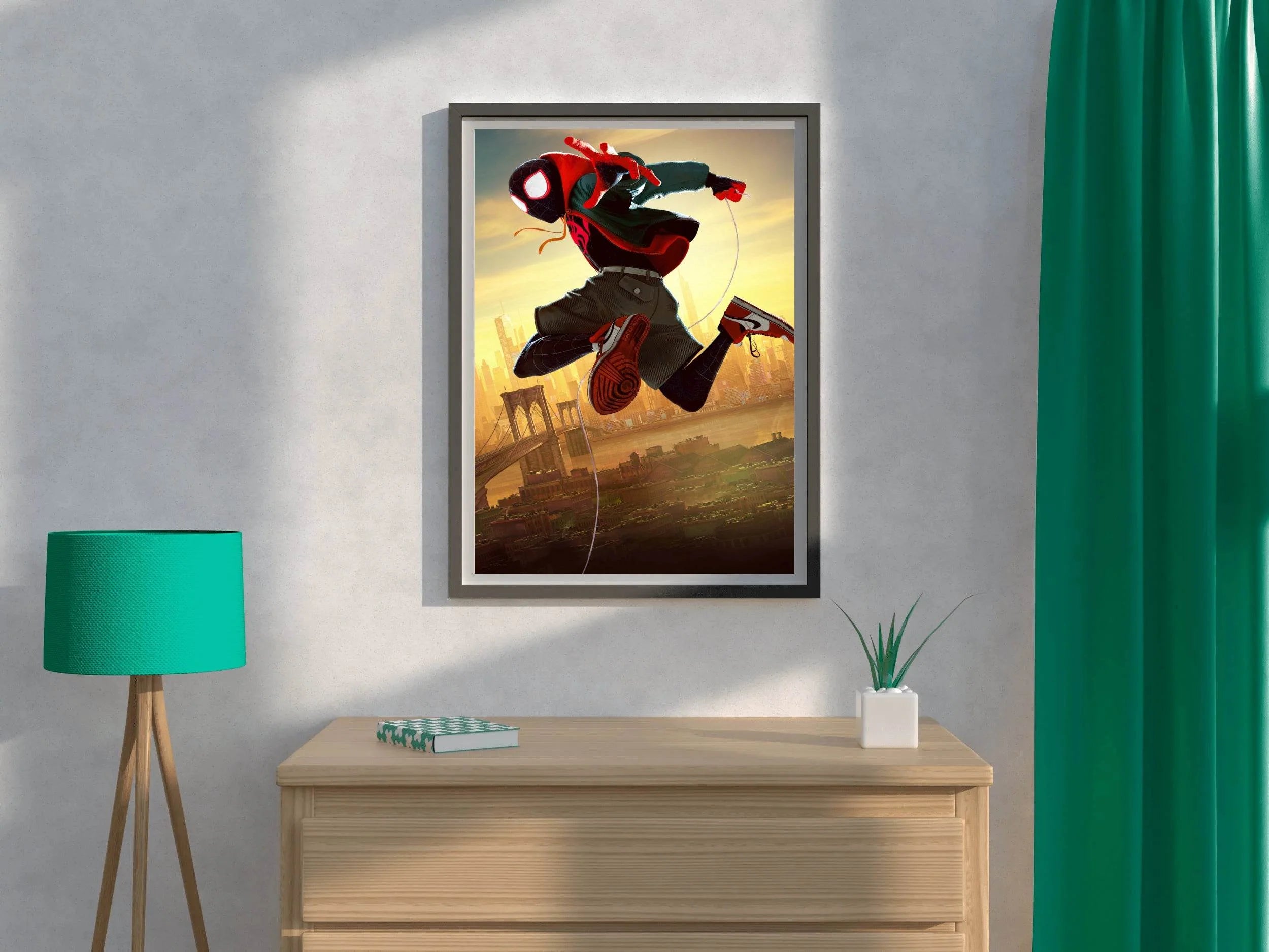 Spider-Man: Into the Spider-Verse Miles Morales Wall Art - beink online art store