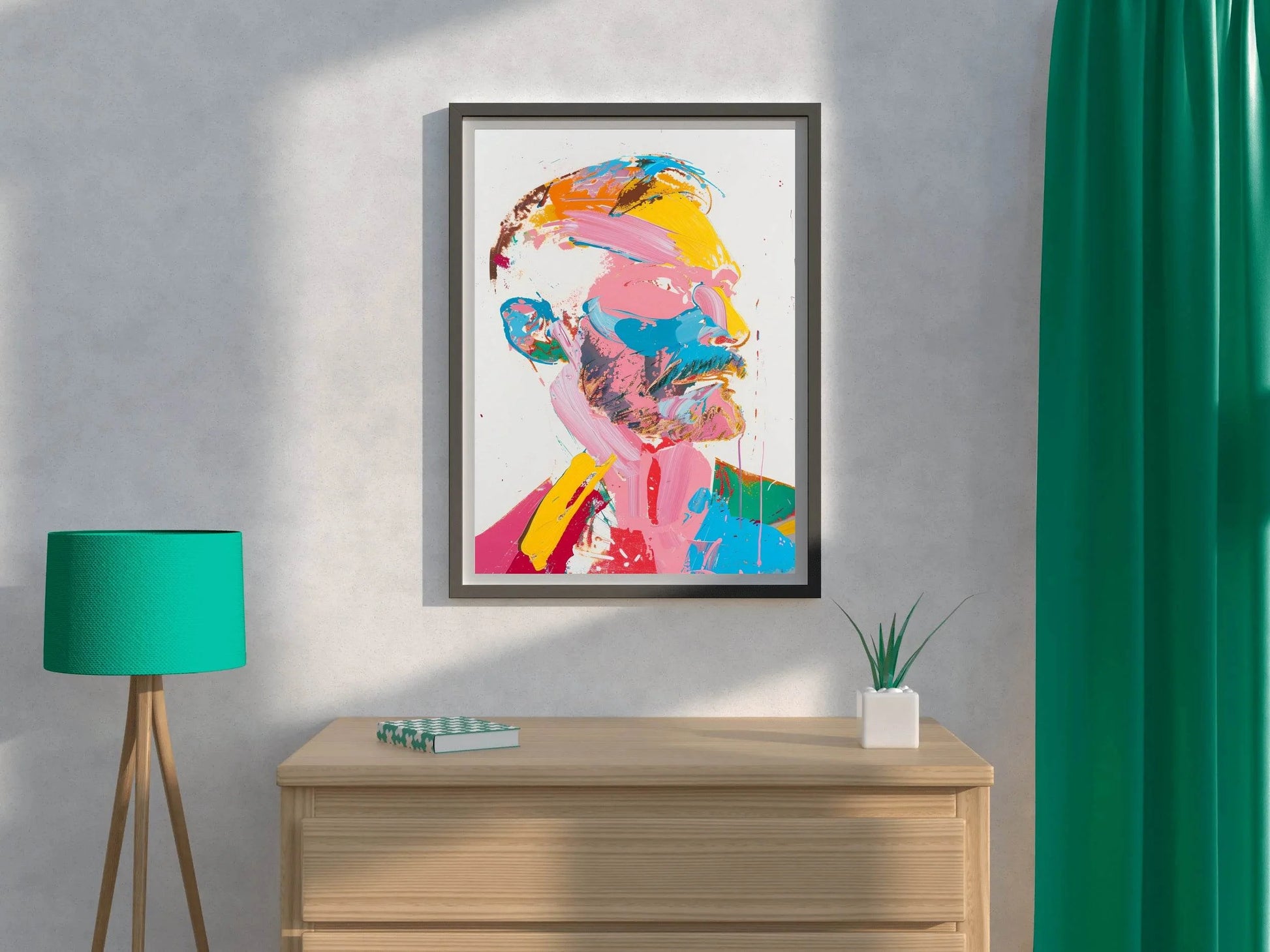 Acrylic Portrait Painting Wall Art - beink online art store