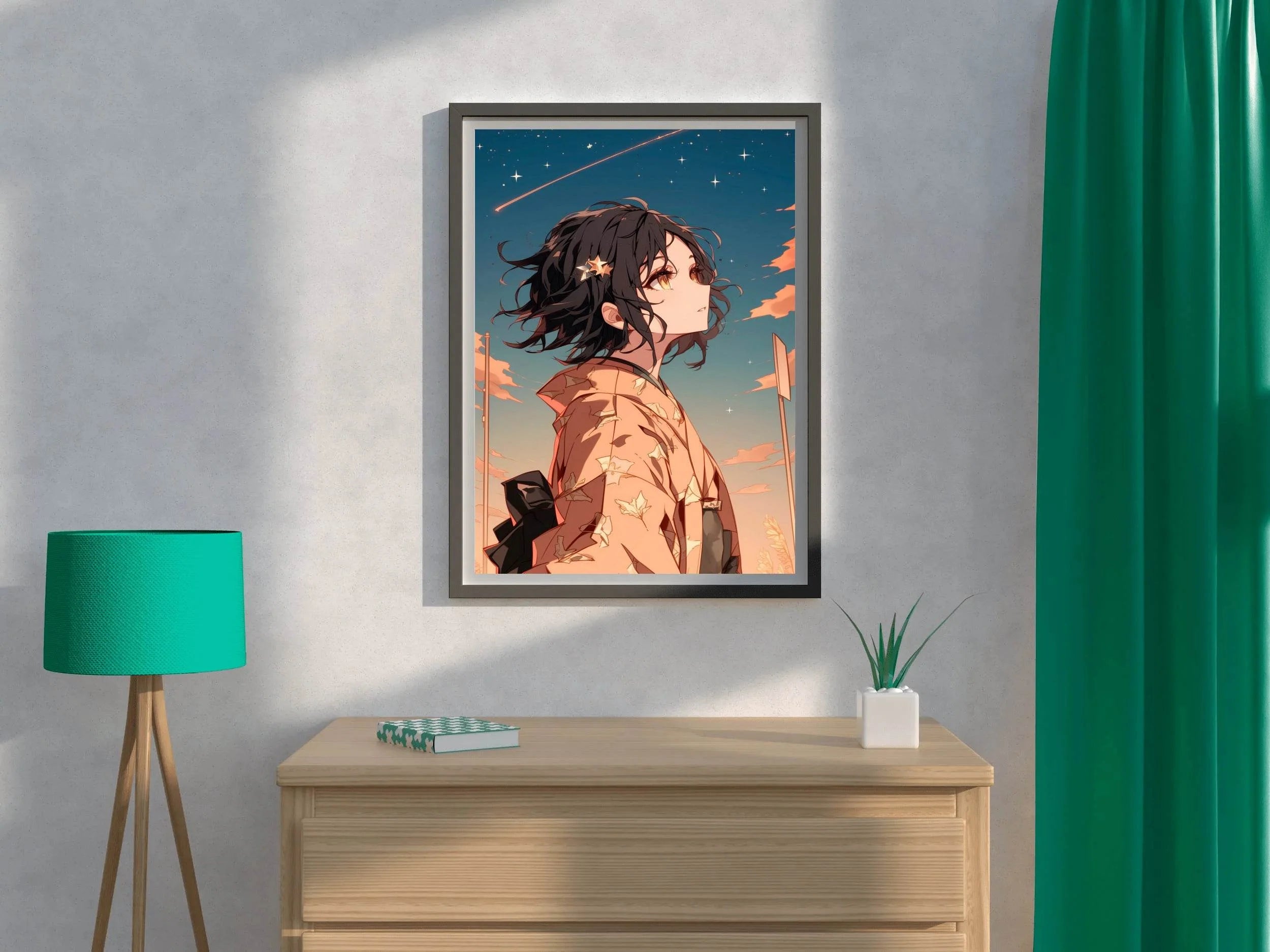 Sakura Enchantresses Anime Wall Art - beink online art store