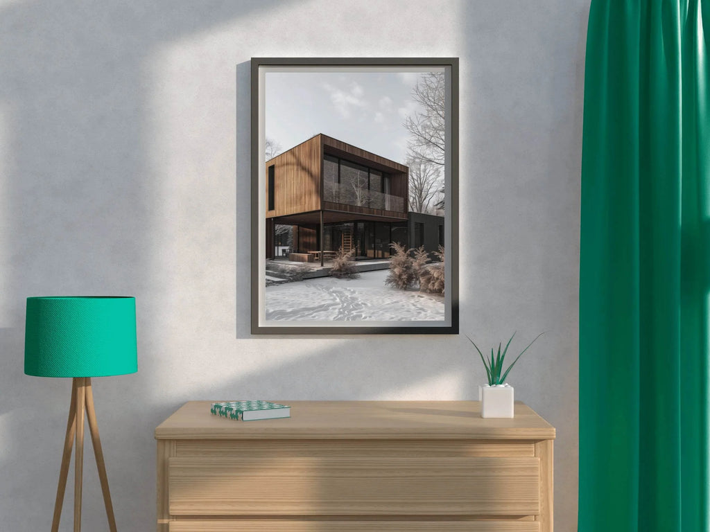 Farnsworth House Wall Art - beink online art store