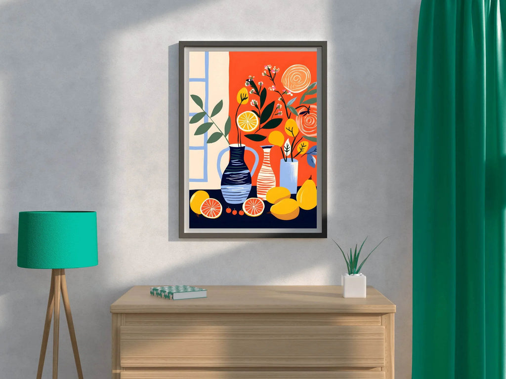 Tropical Fruits Wall Art - beink online art store