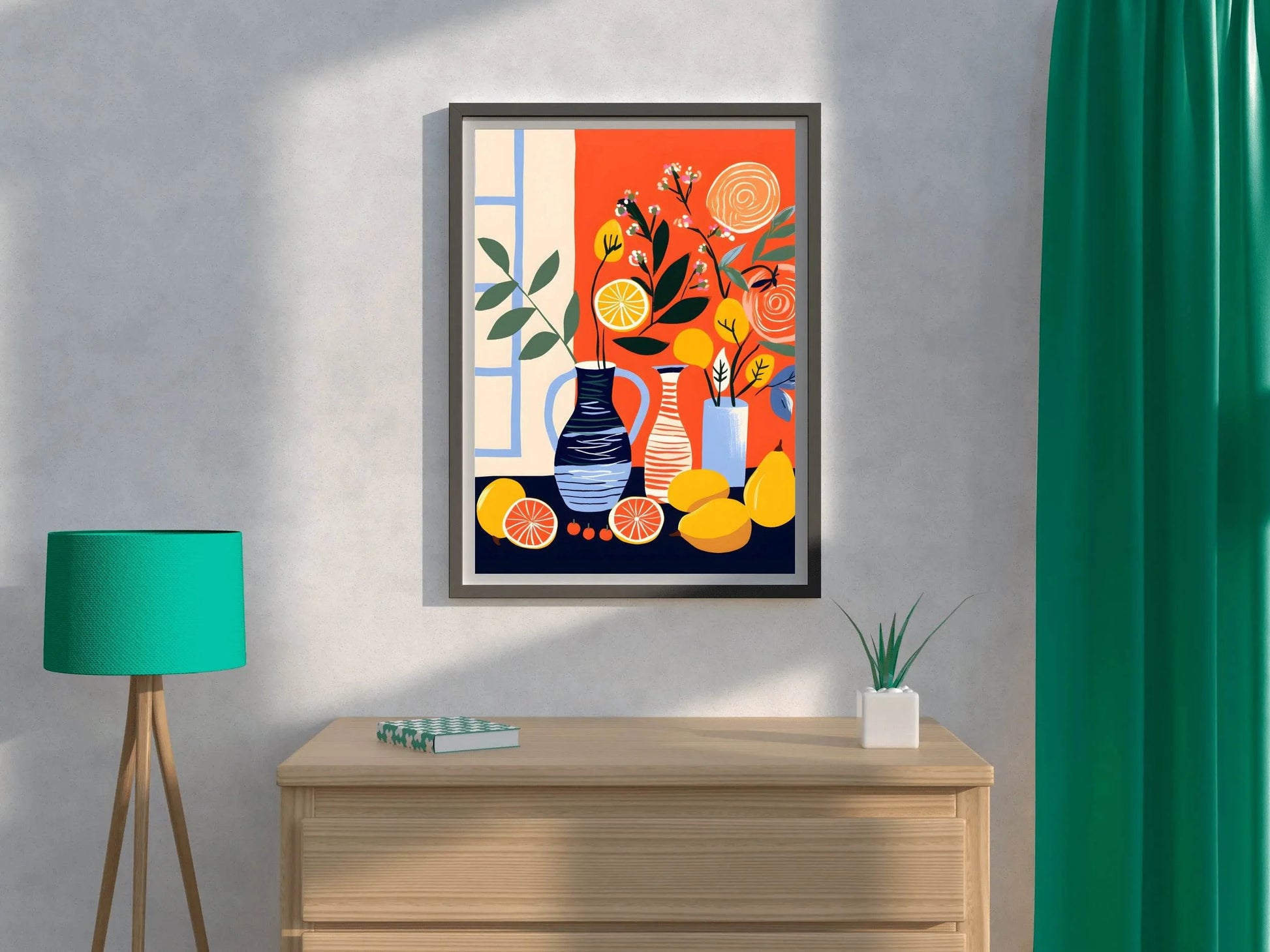 Tropical Fruits Wall Art - beink online art store