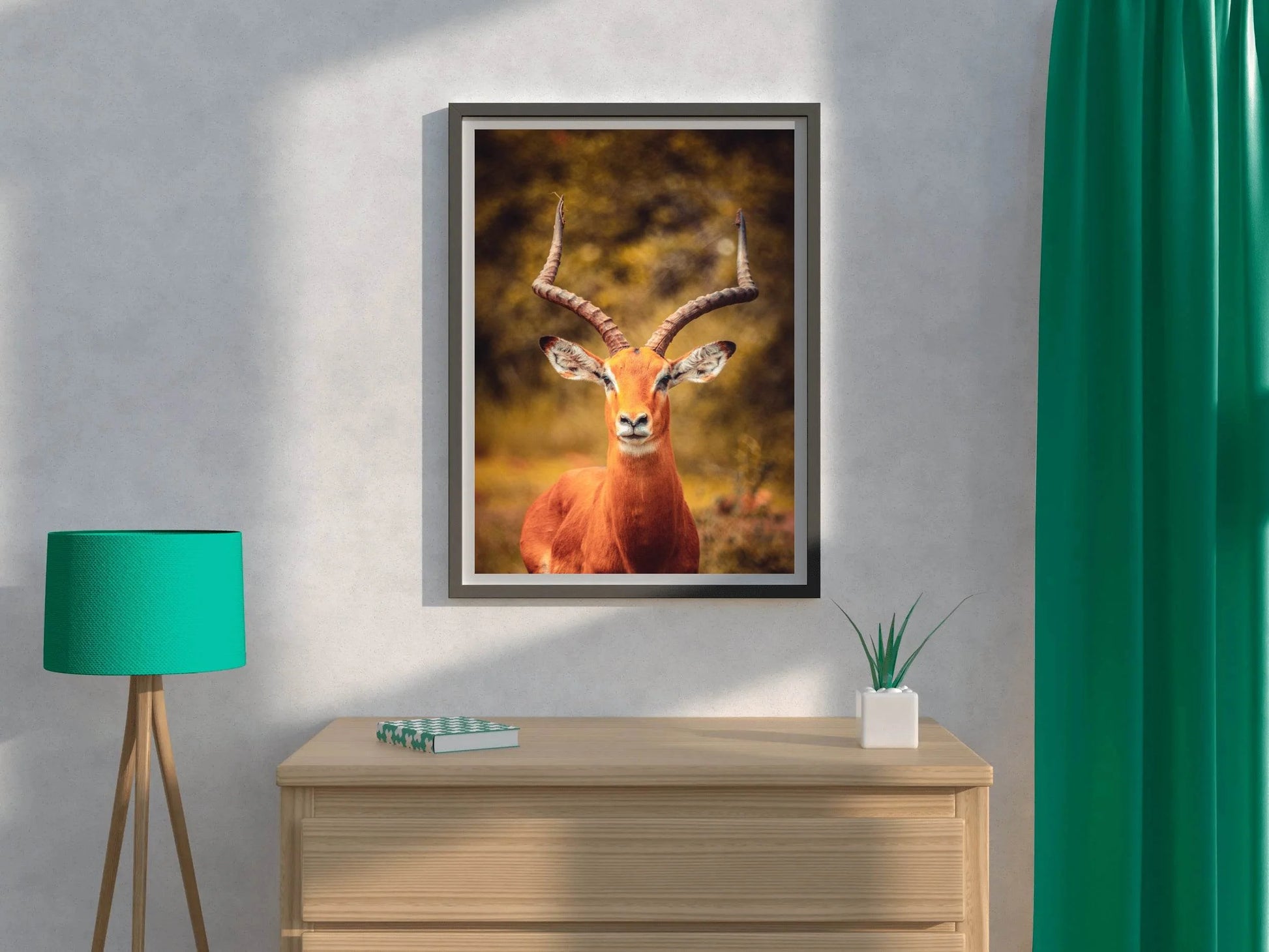 Impala Animal Wall Art - beink online art store