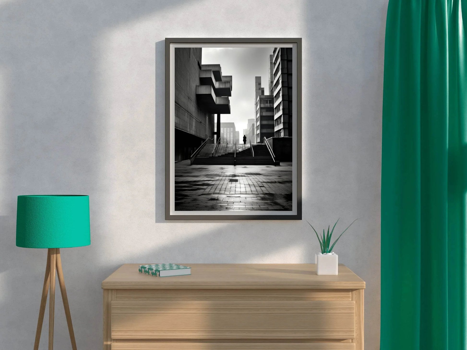 Black White Architectural Wall Art - beink online art store