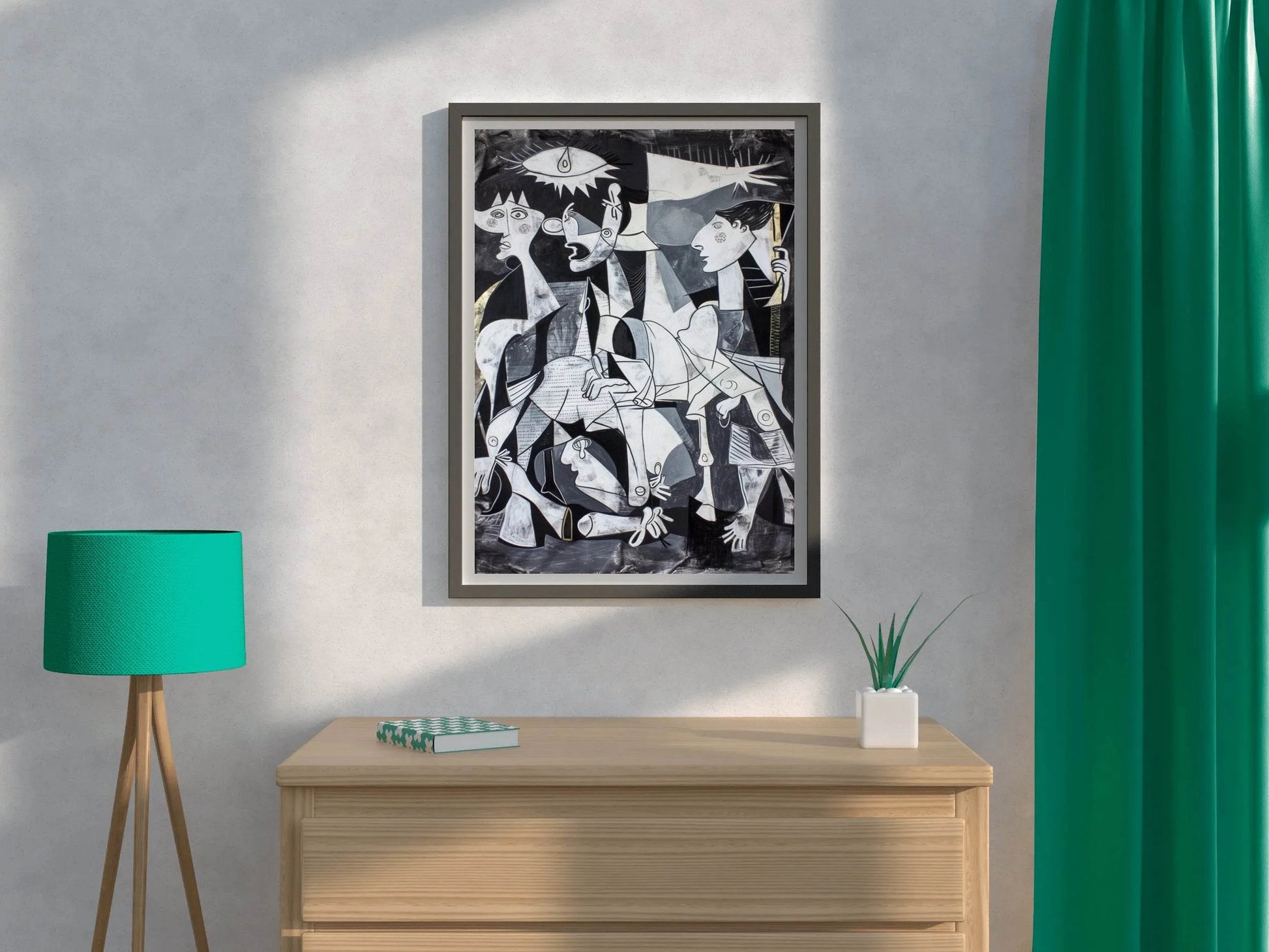 Modern Guernica - Picasso's Masterpiece Wall Art - beink online art store