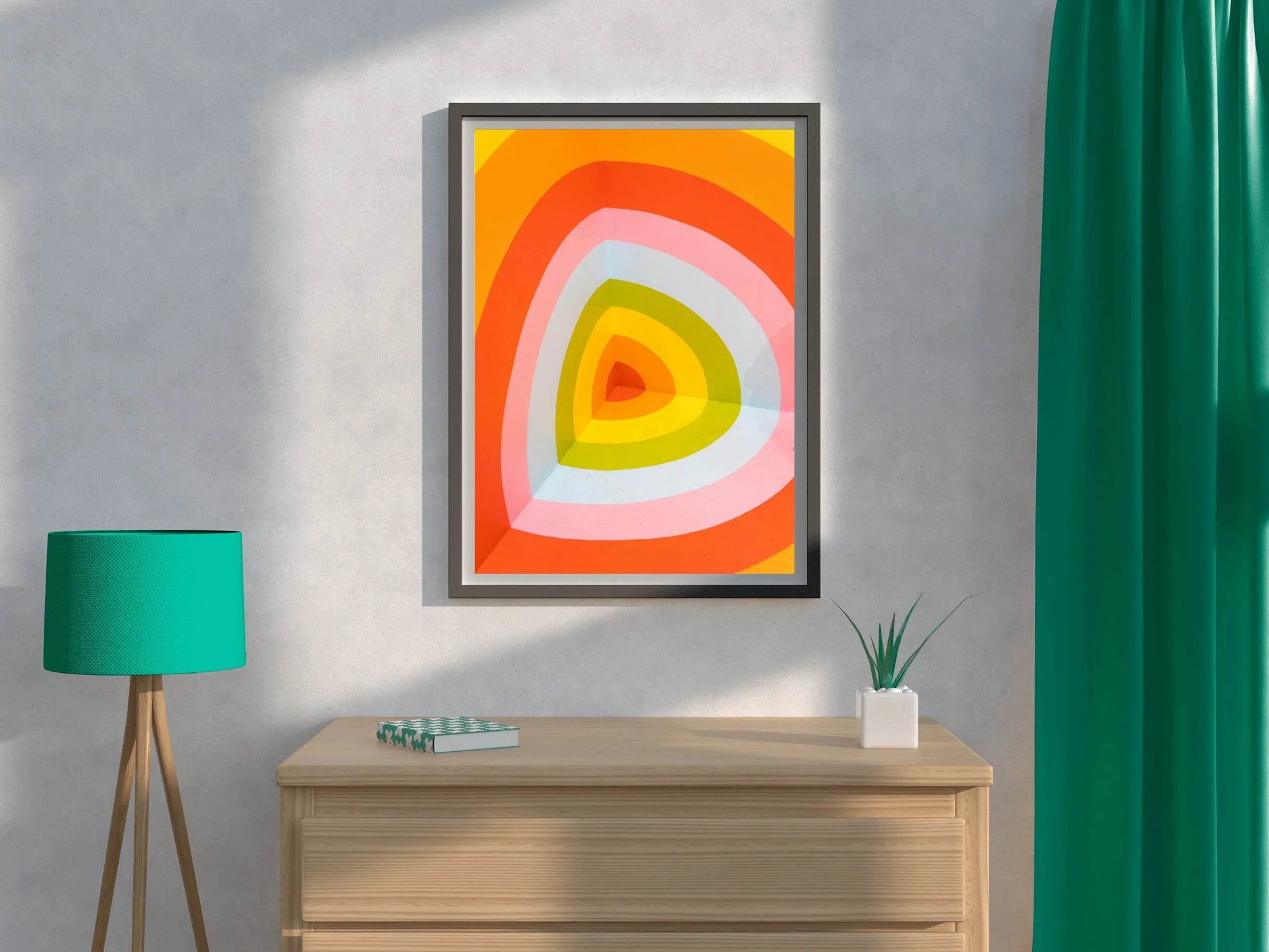 Colorful Paper Abstract Wall Art - beink online art store