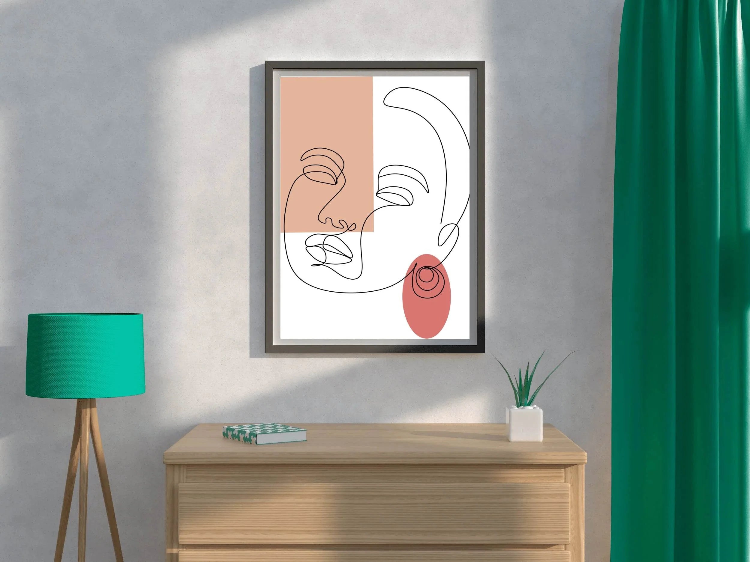 Woman In a Dream Wall Art - beink online art store