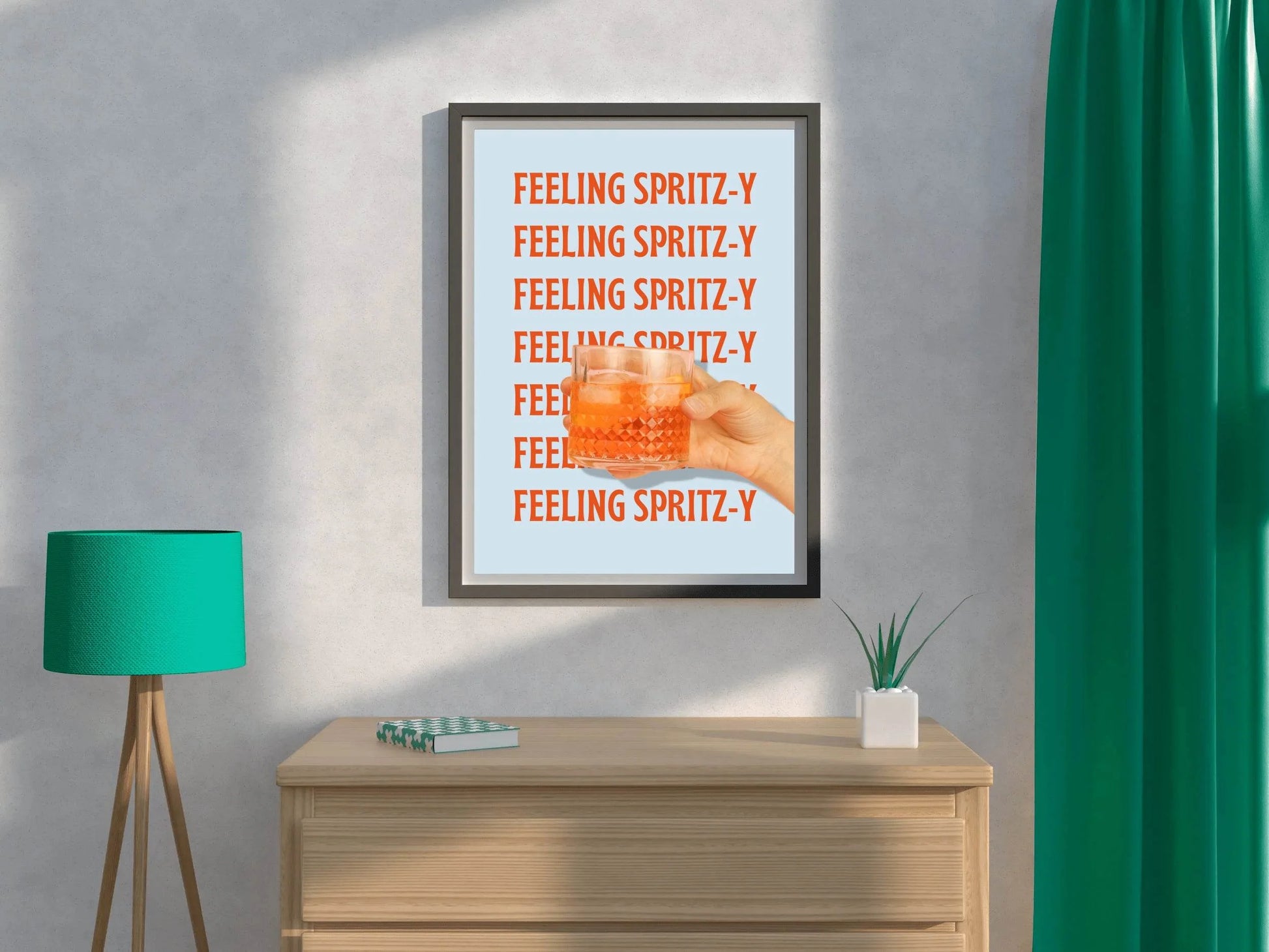Italian Cocktail Feeling Wall Art - beink online art store