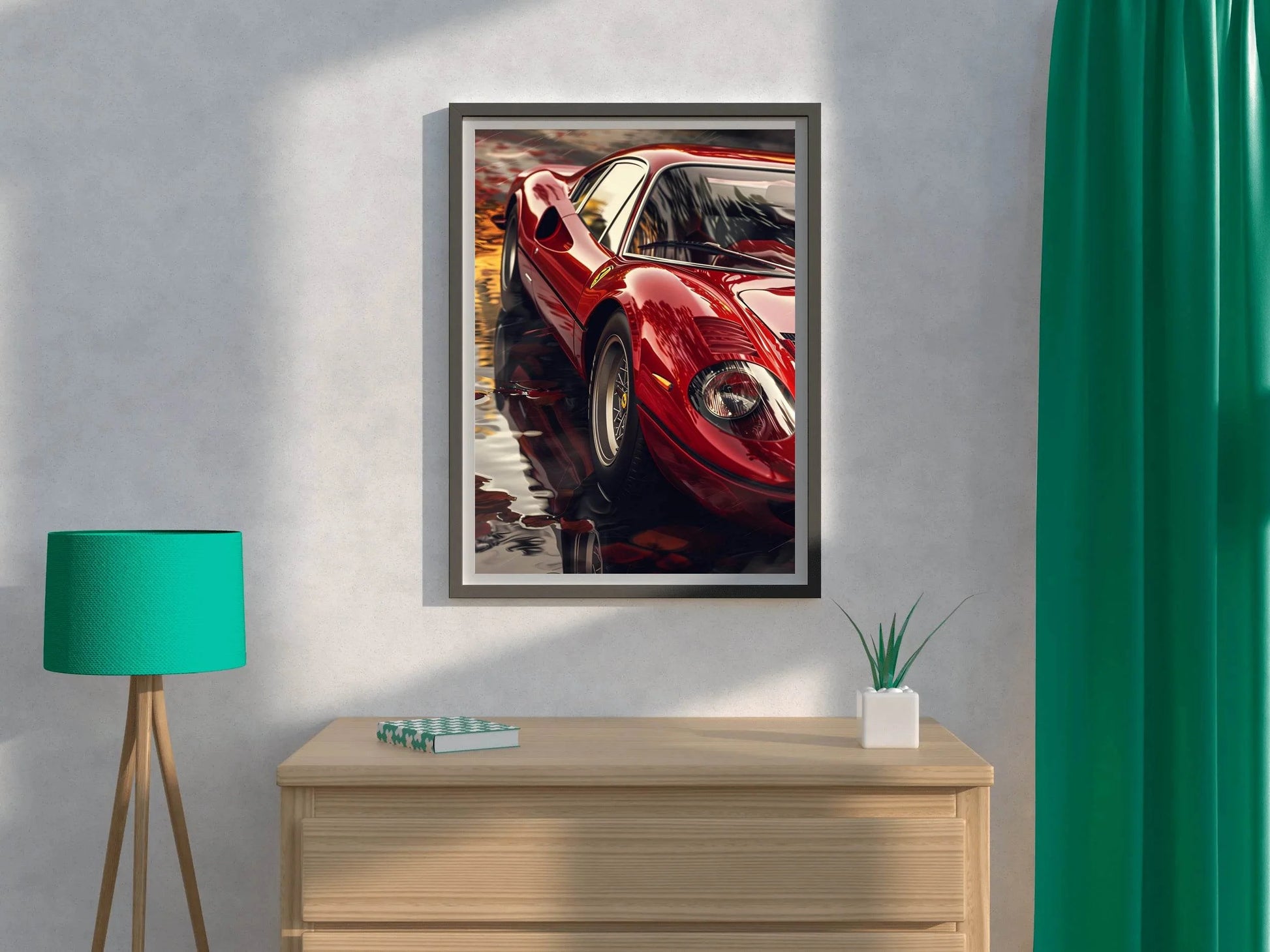 Ferrari Dino 246GT Wall Art - beink online art store