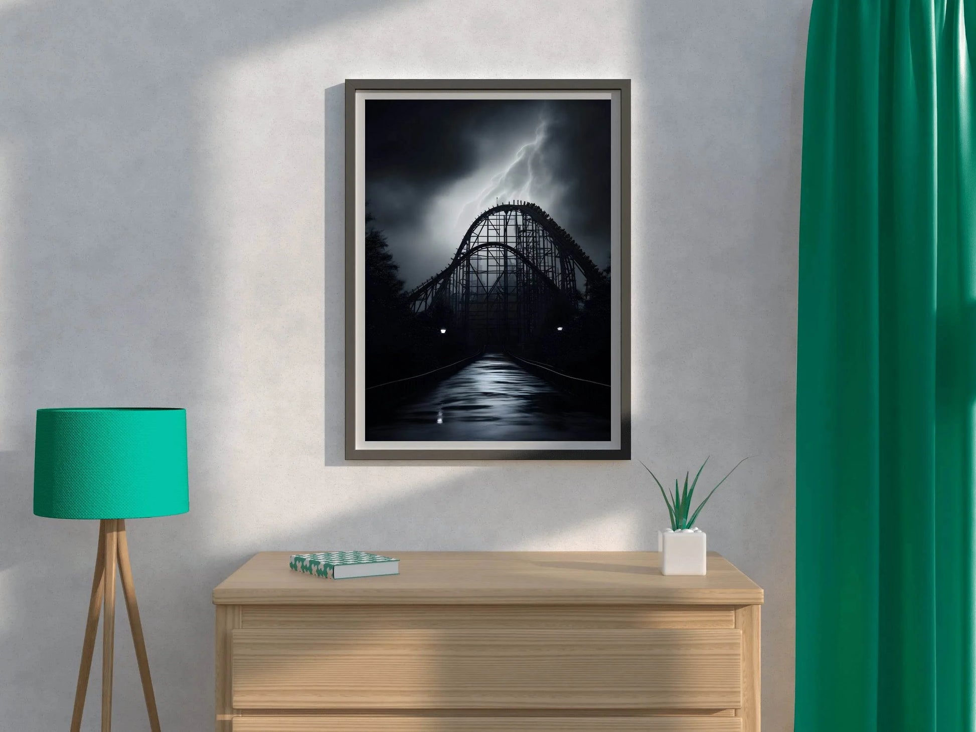 Dark Road Wall Art - beink online art store