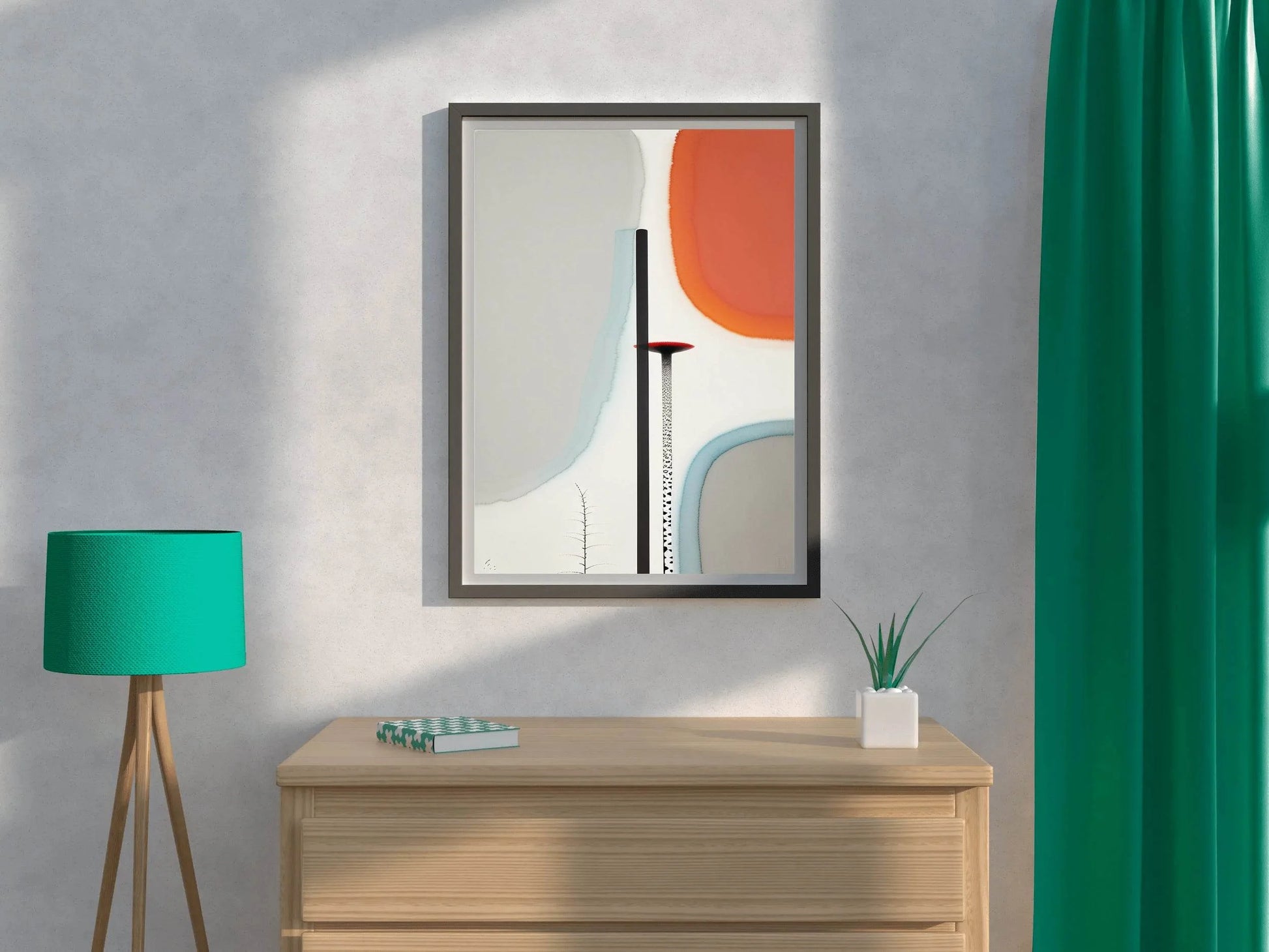 Creative Shapes Abstract Wall Art - beink online art store