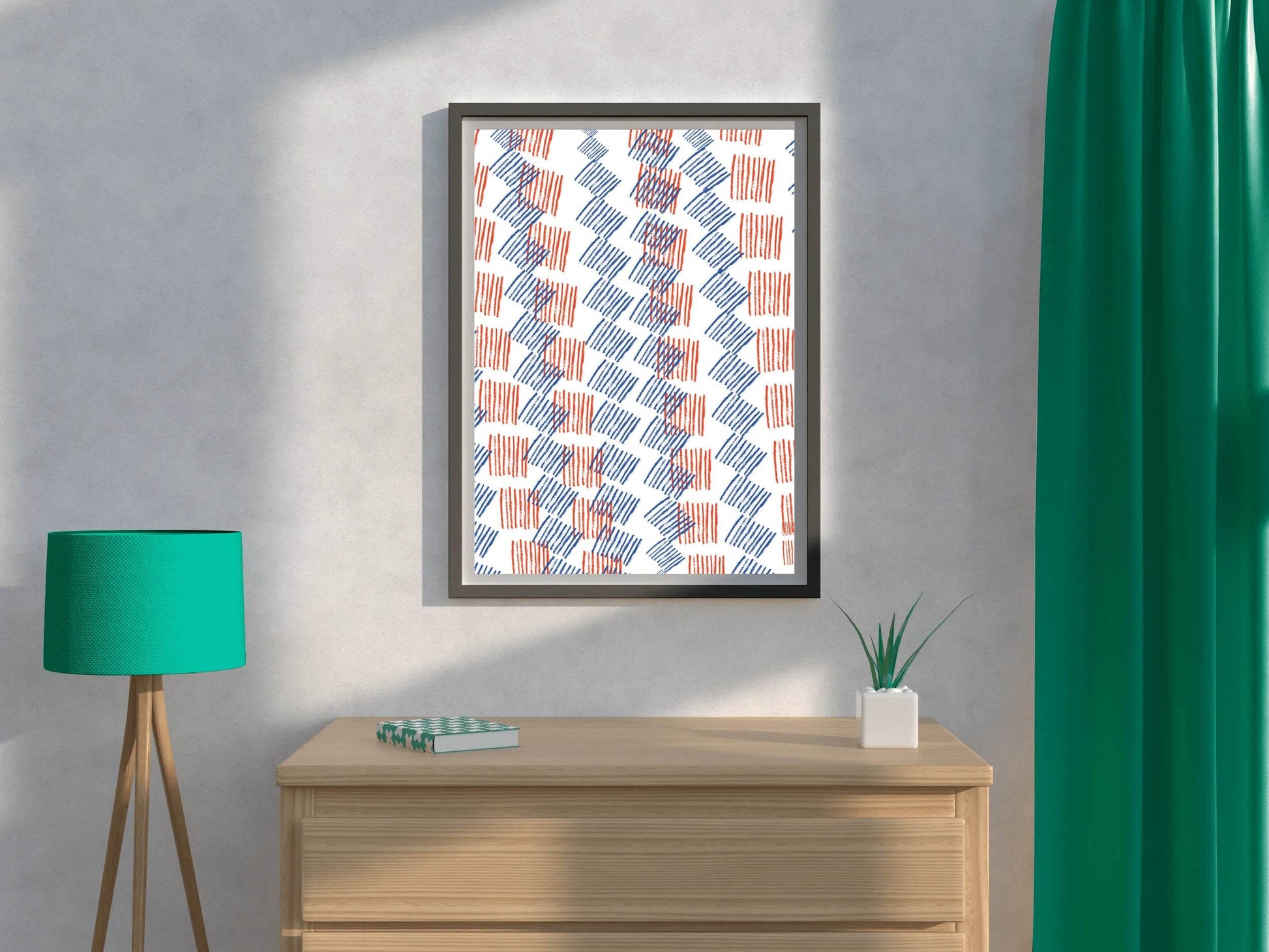 Vector Geometric Pattern Wall Art - beink online art store