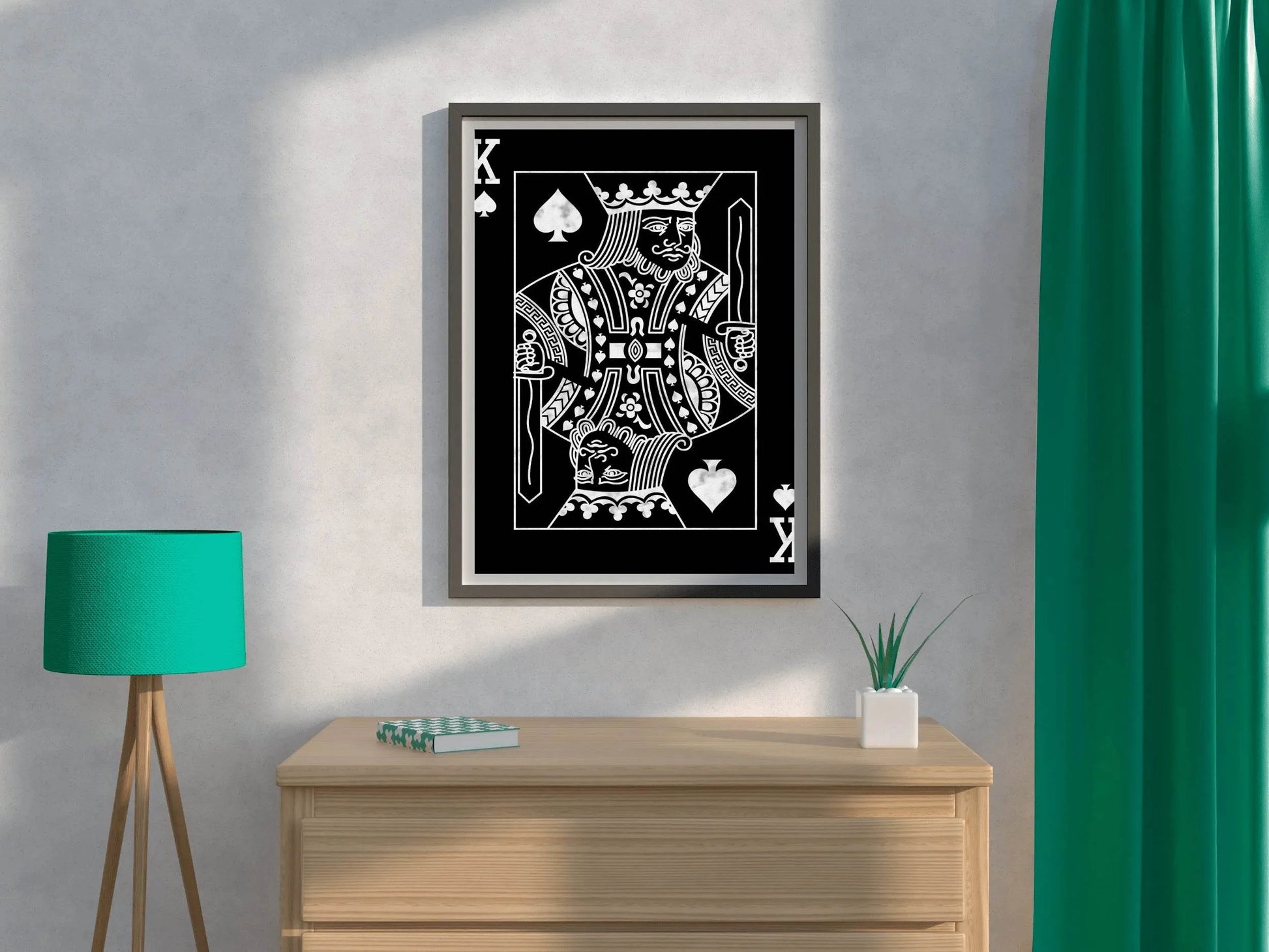 King of Spades Wall Art - beink online art store