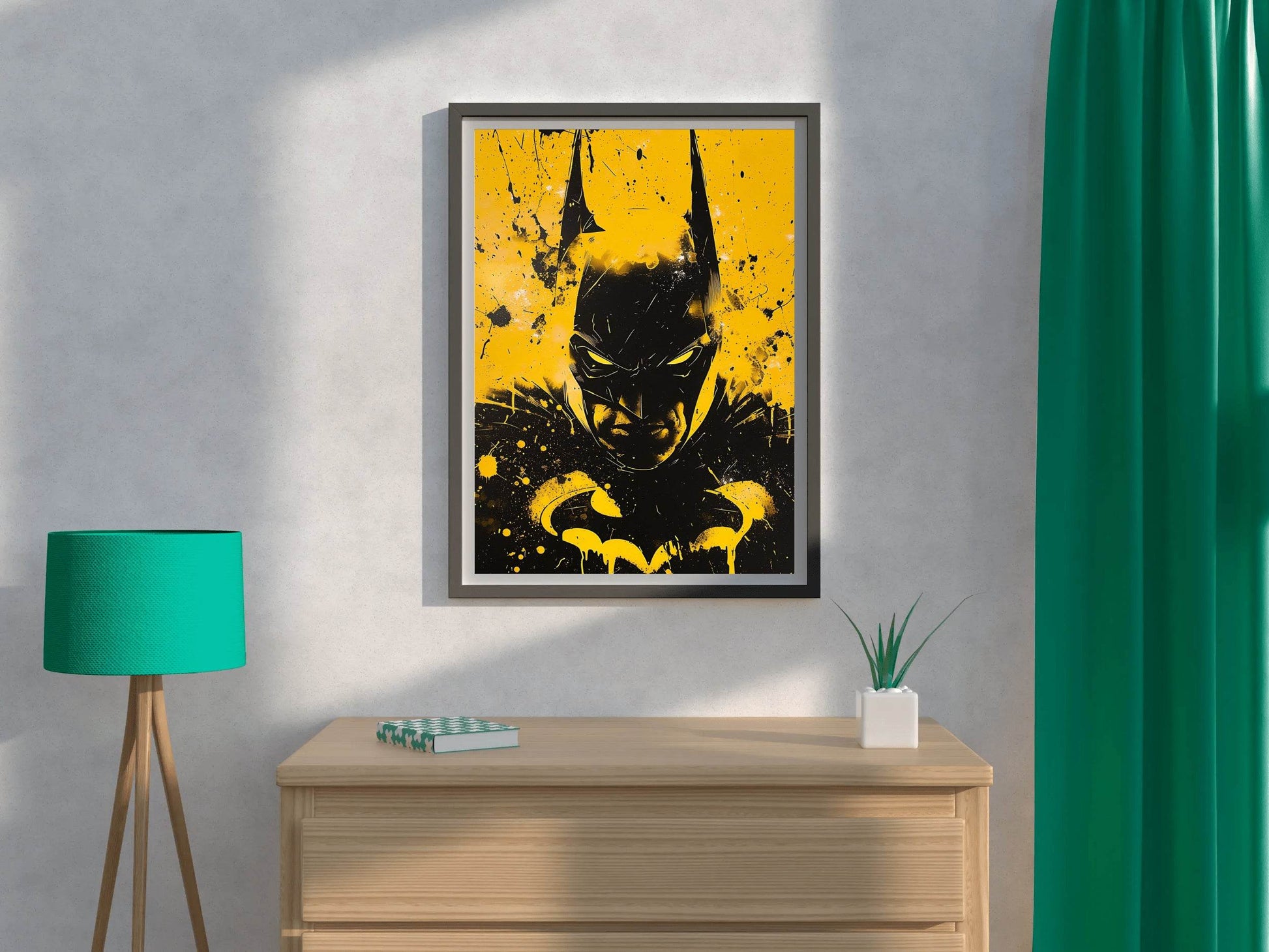 Batman: Splatter Wall Art - beink online art store
