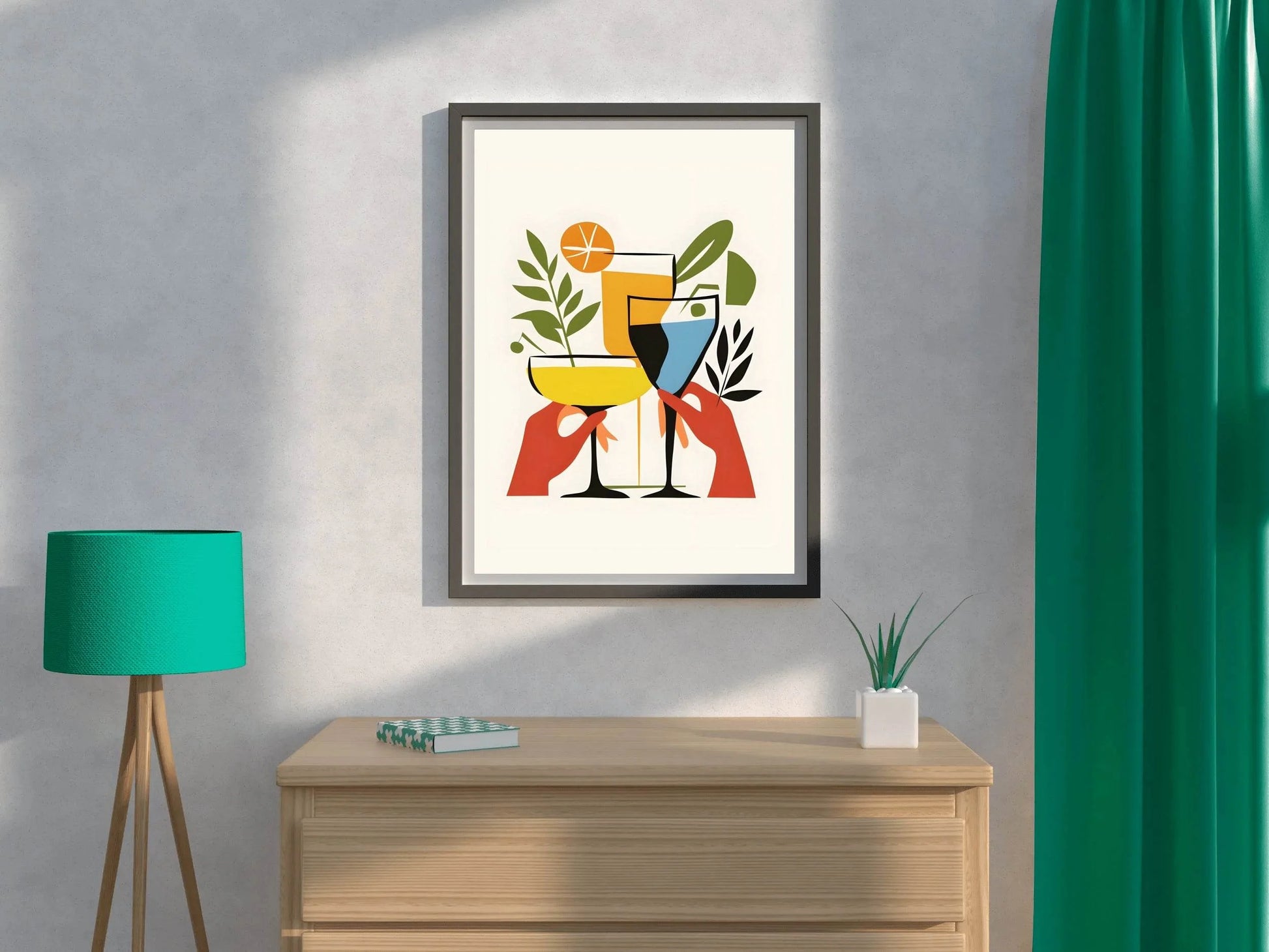 Cocktail Party Wall Art - beink online art store