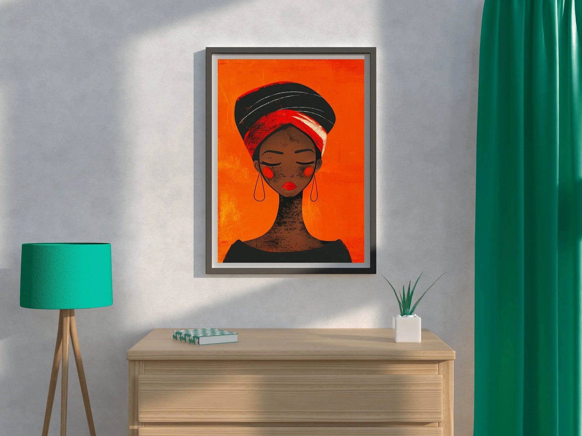 African Beauty Wall Art - beink online art store