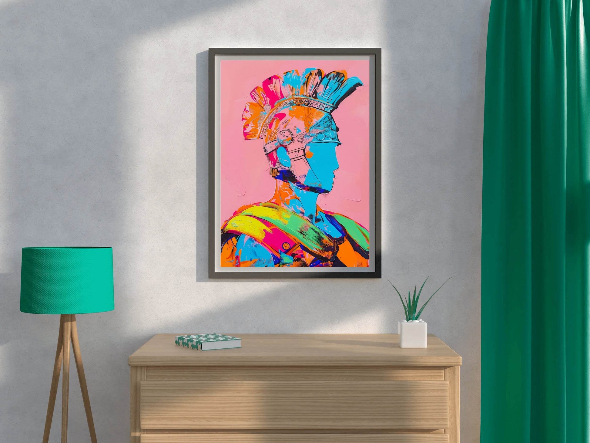 Roman Gladiator Paintings Wall Art - beink online art store