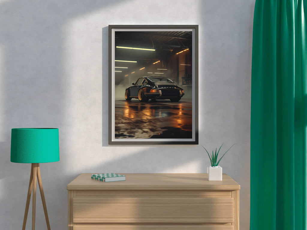 Porsche911 Spyder Canvas Wall Art - beink online art store