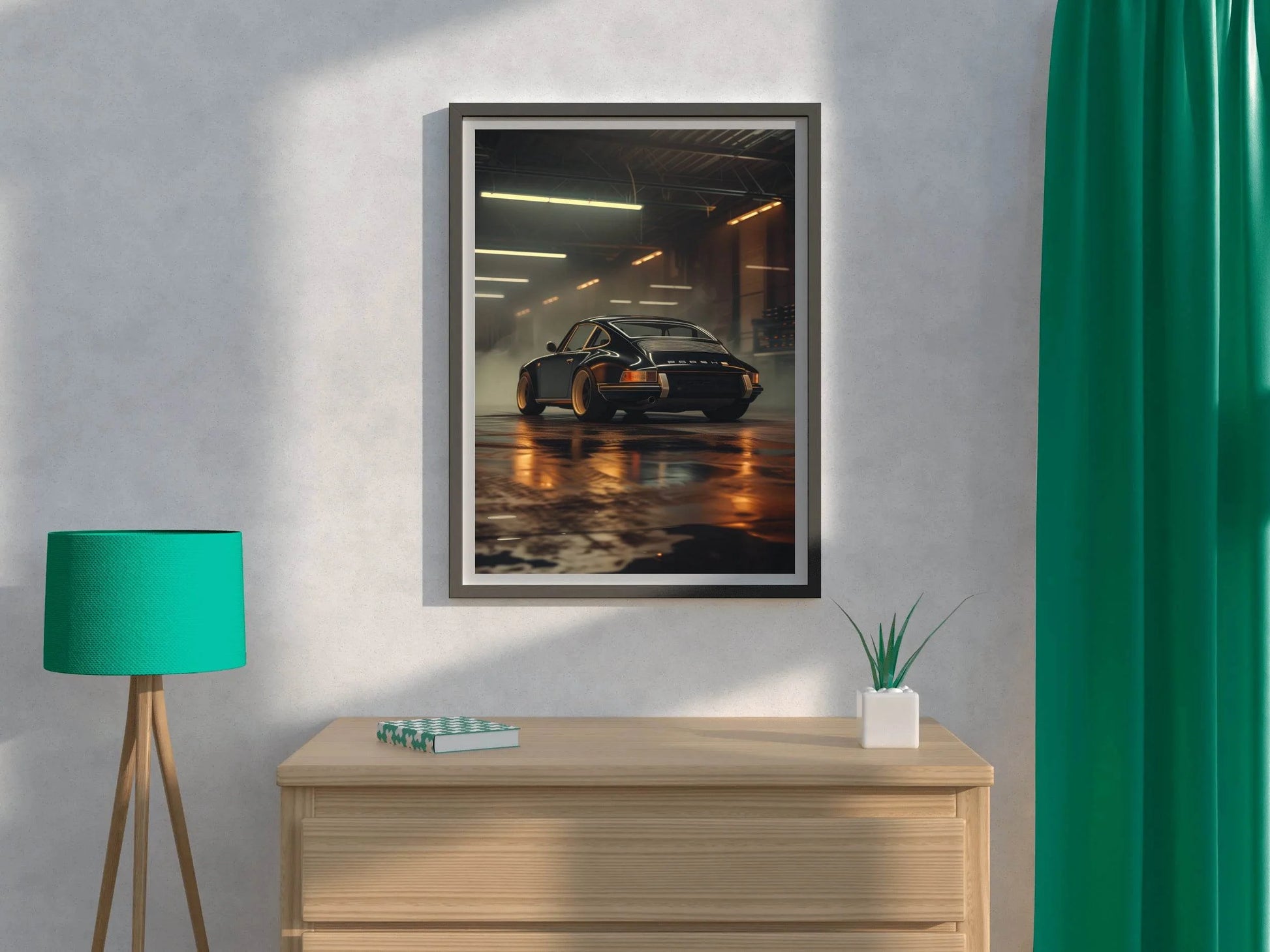 Porsche911 Spyder Canvas Wall Art - beink online art store