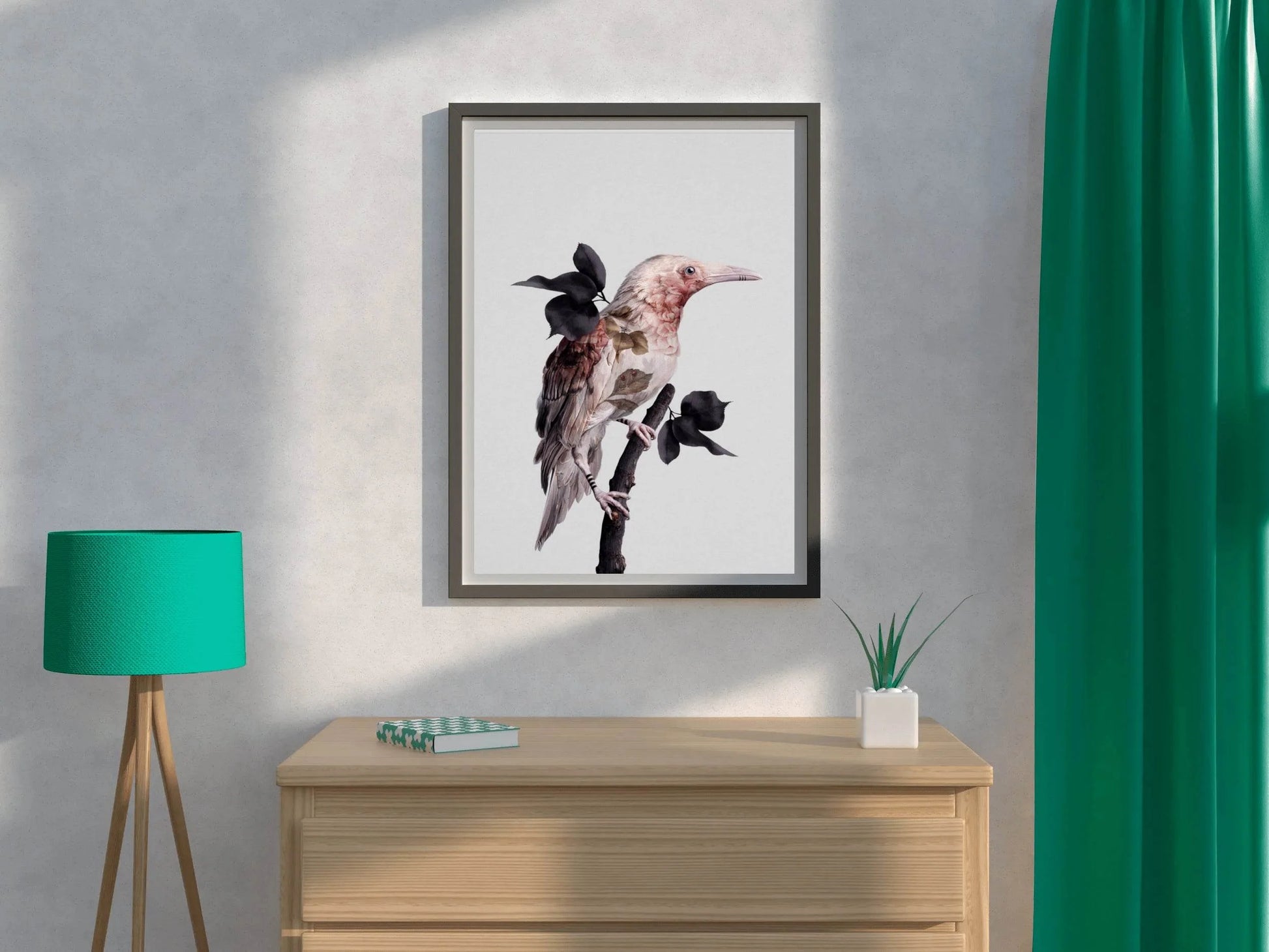Hummingbird Digital Wall Art - beink online art store