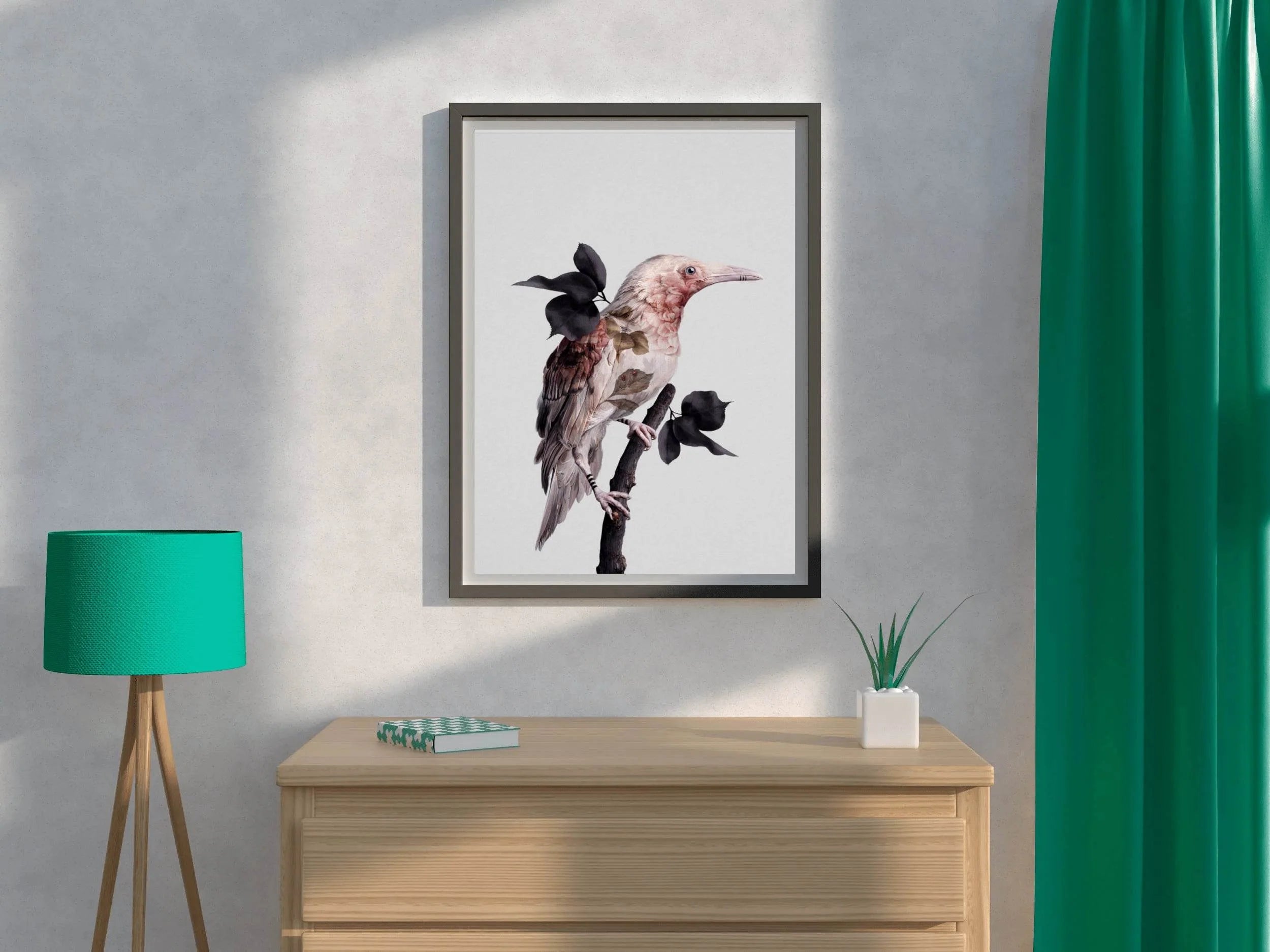Hummingbird Digital Wall Art - beink online art store
