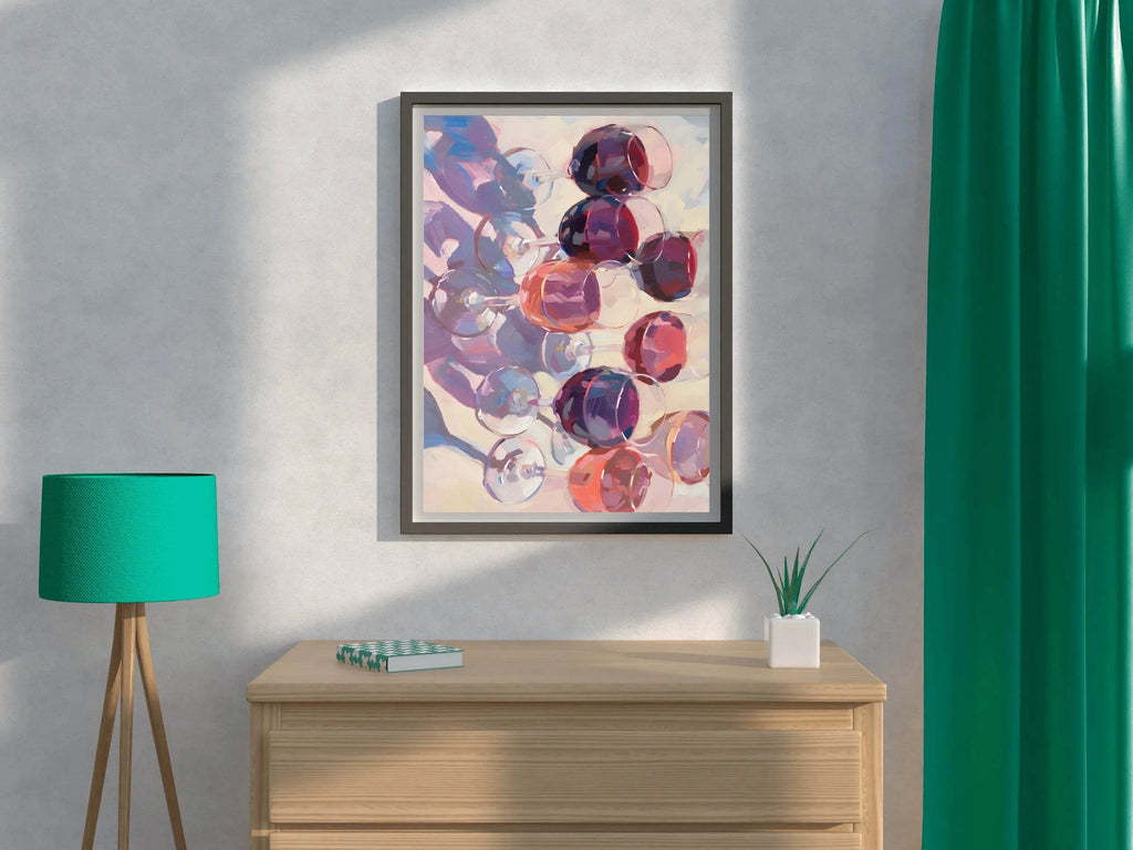 Painting Wine Cocktails Wall Art - beink online art store