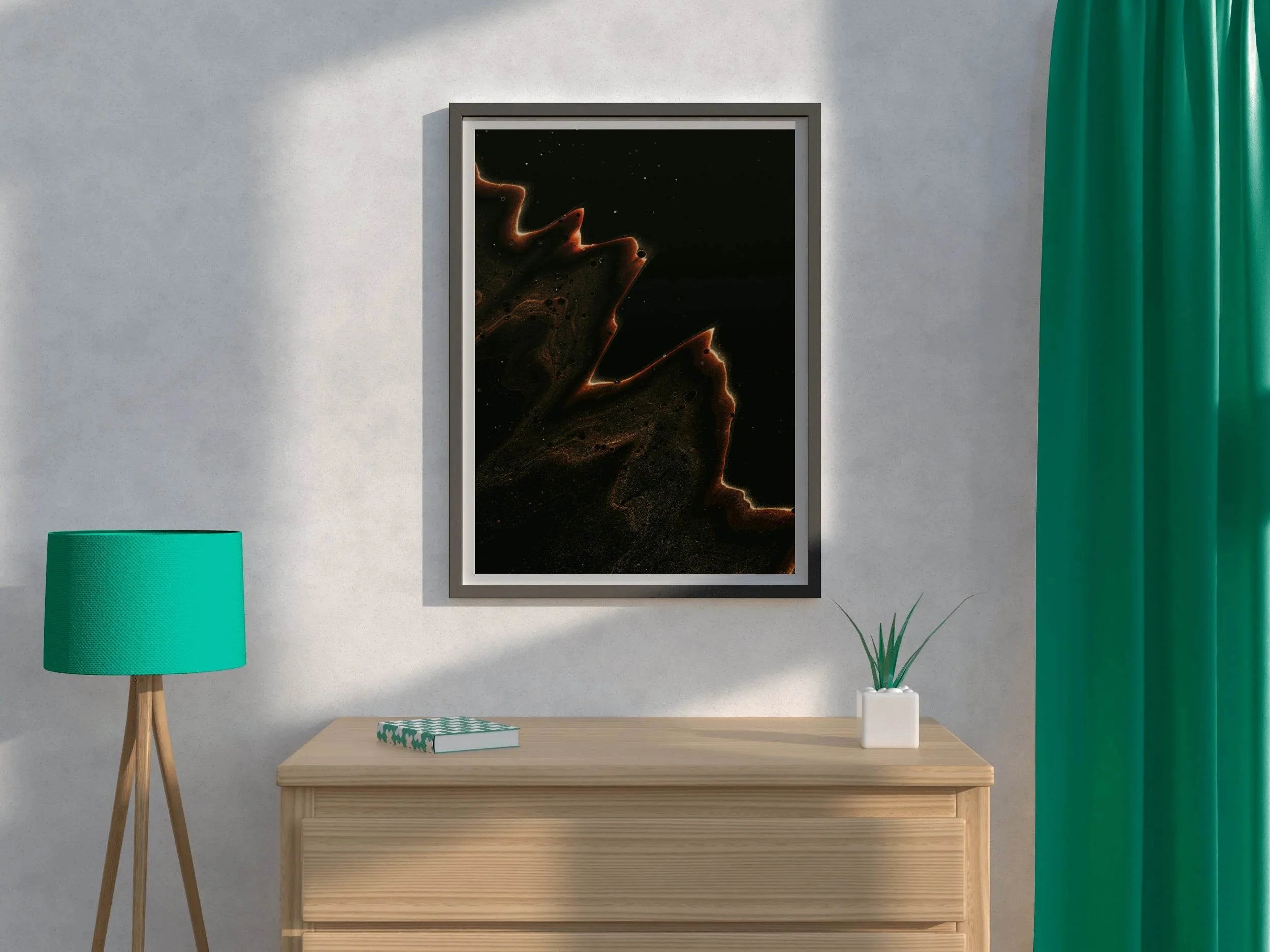 Magnetic Wave Abstract Wall Art - beink online art store
