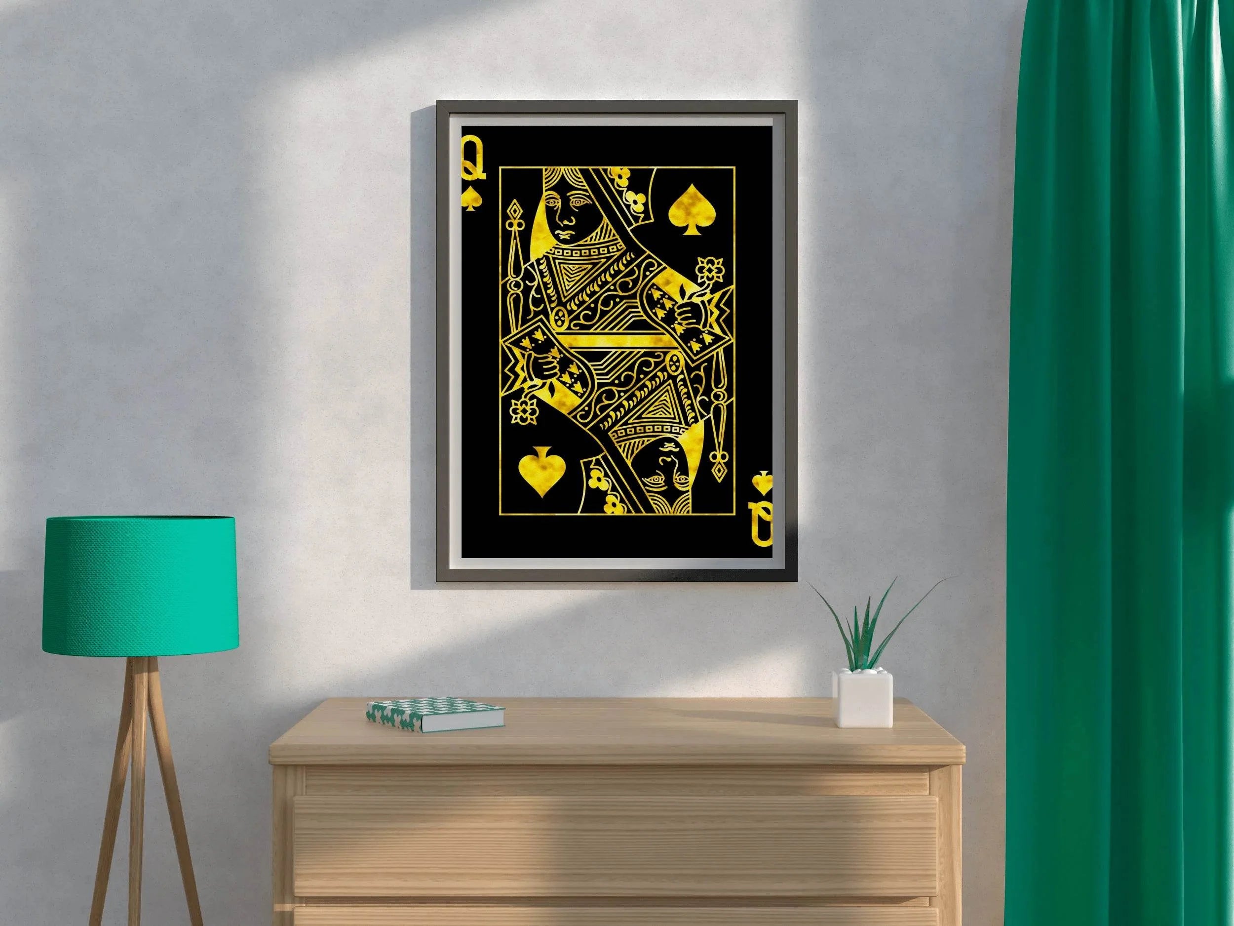 Queen of Spade Wall Art - beink online art store