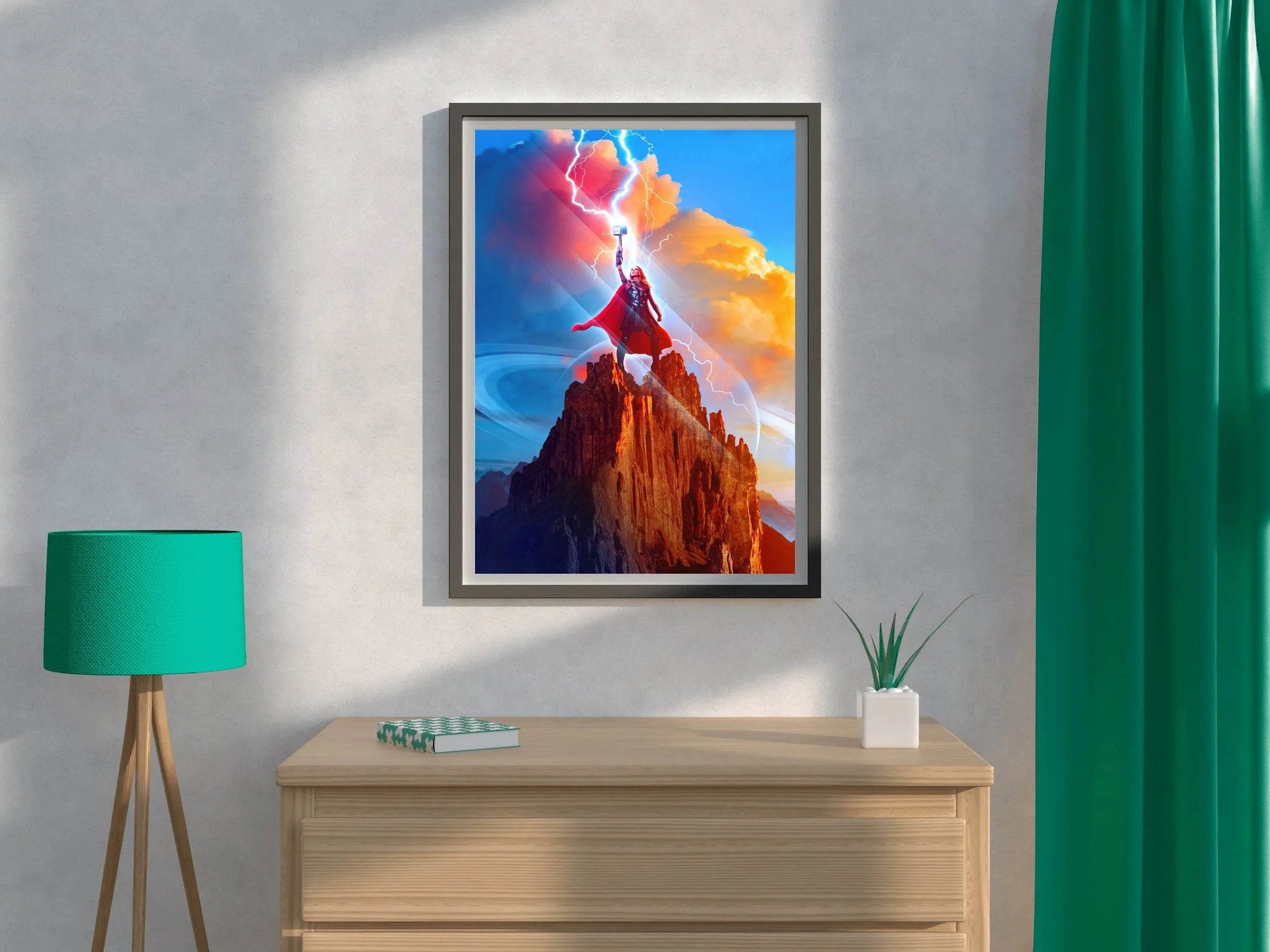Jane Foster Lady Thor Takes the Mantle Wall Art - beink online art store