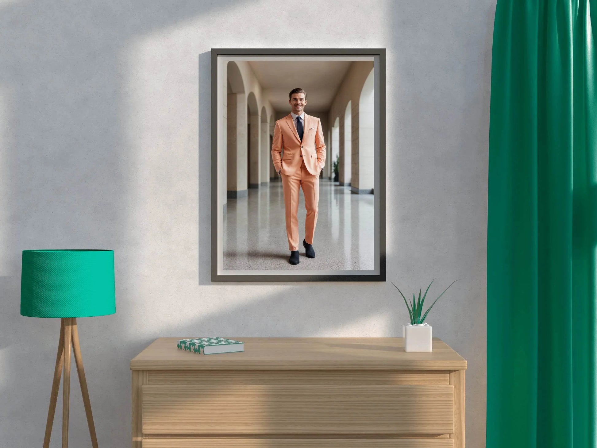 Men Formal Suit Wall Art - beink online art store