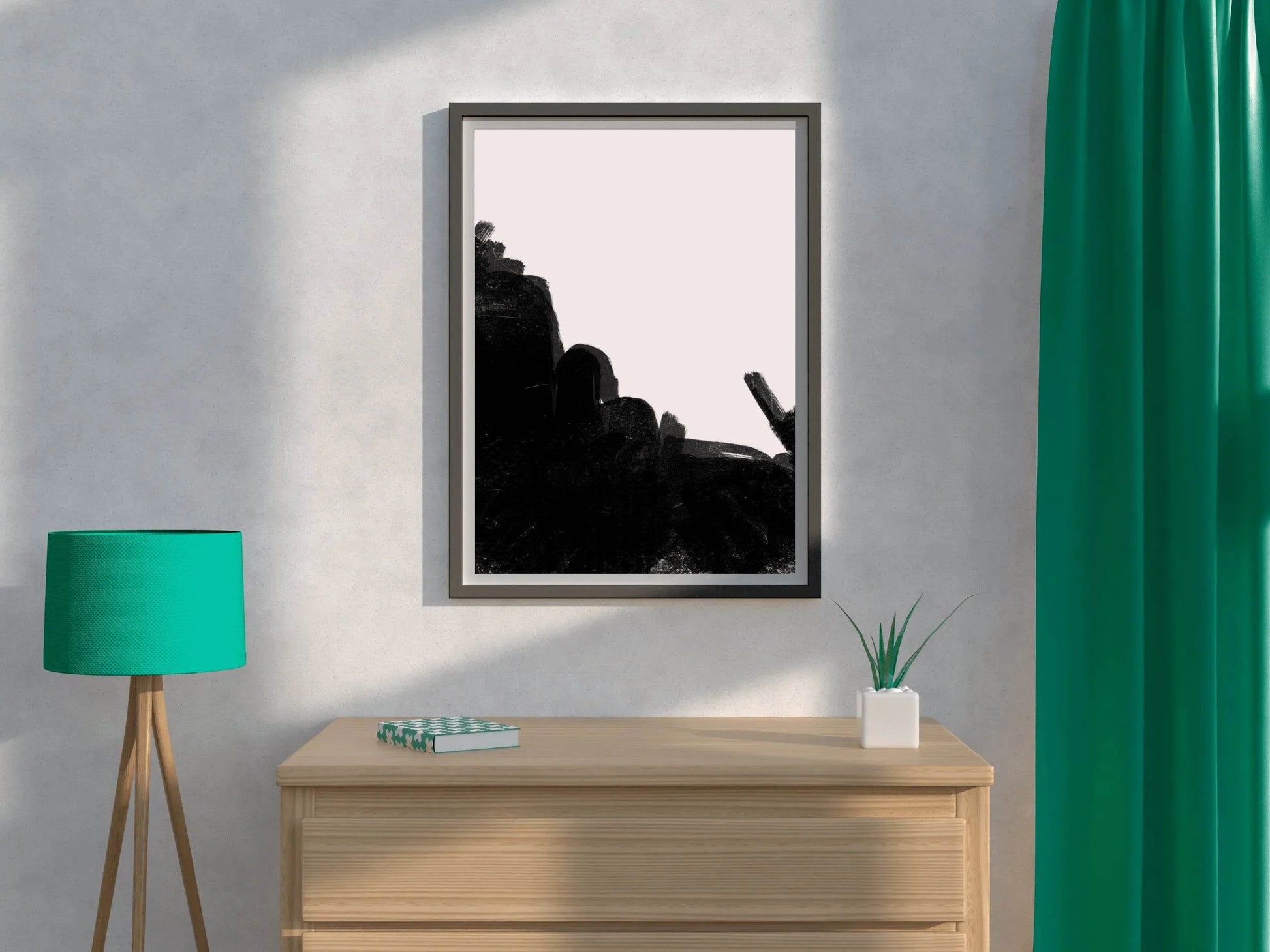 Black Hill Painting Wall Art - beink online art store
