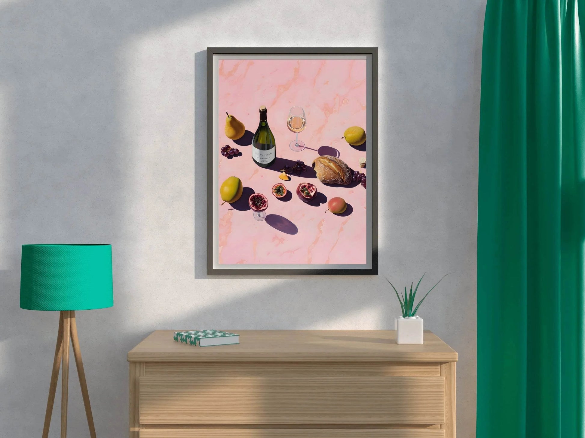 Wine Fruit Wall Art - beink online art store