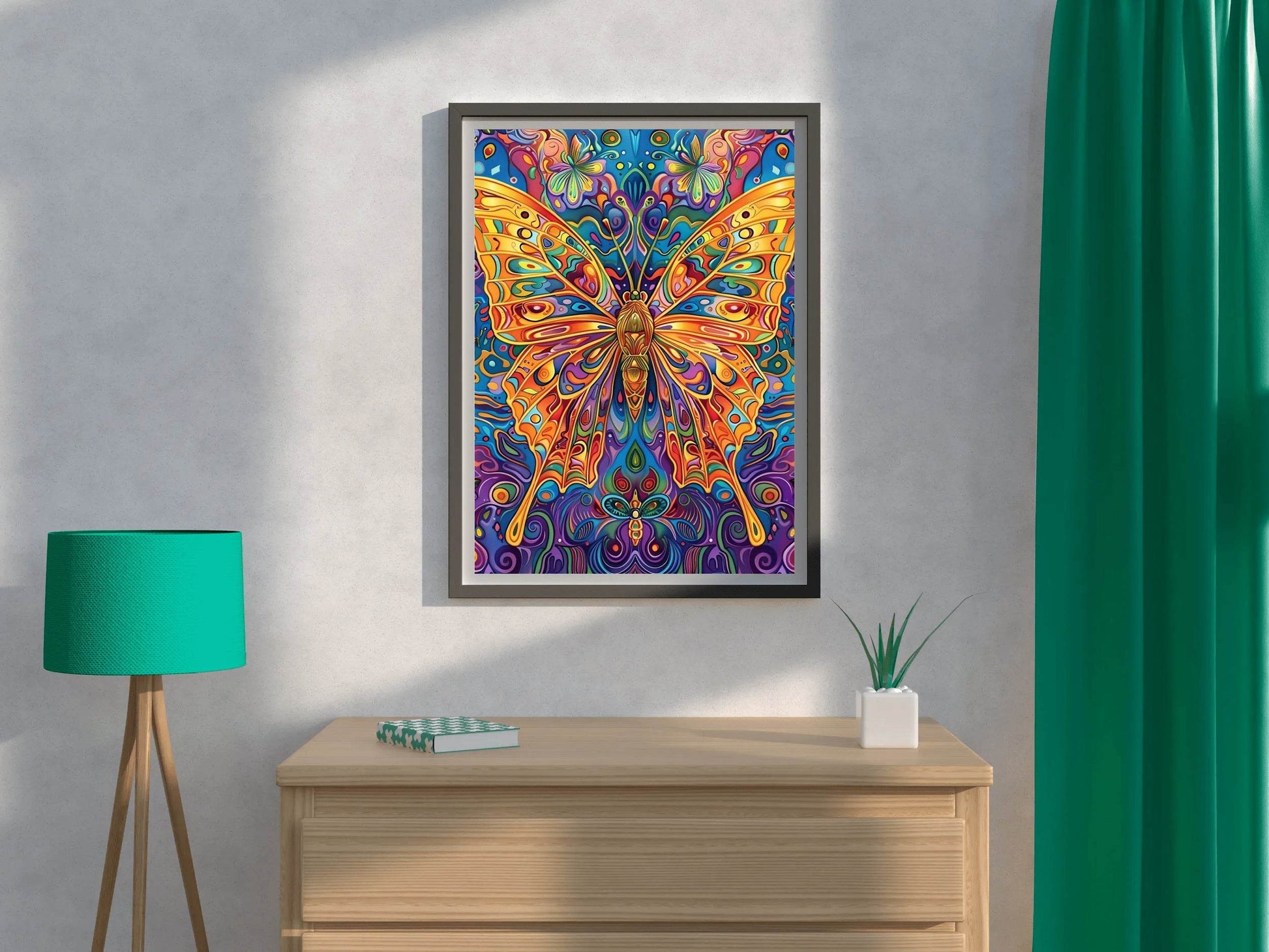 Majestic butterfly Wall Art - beink online art store