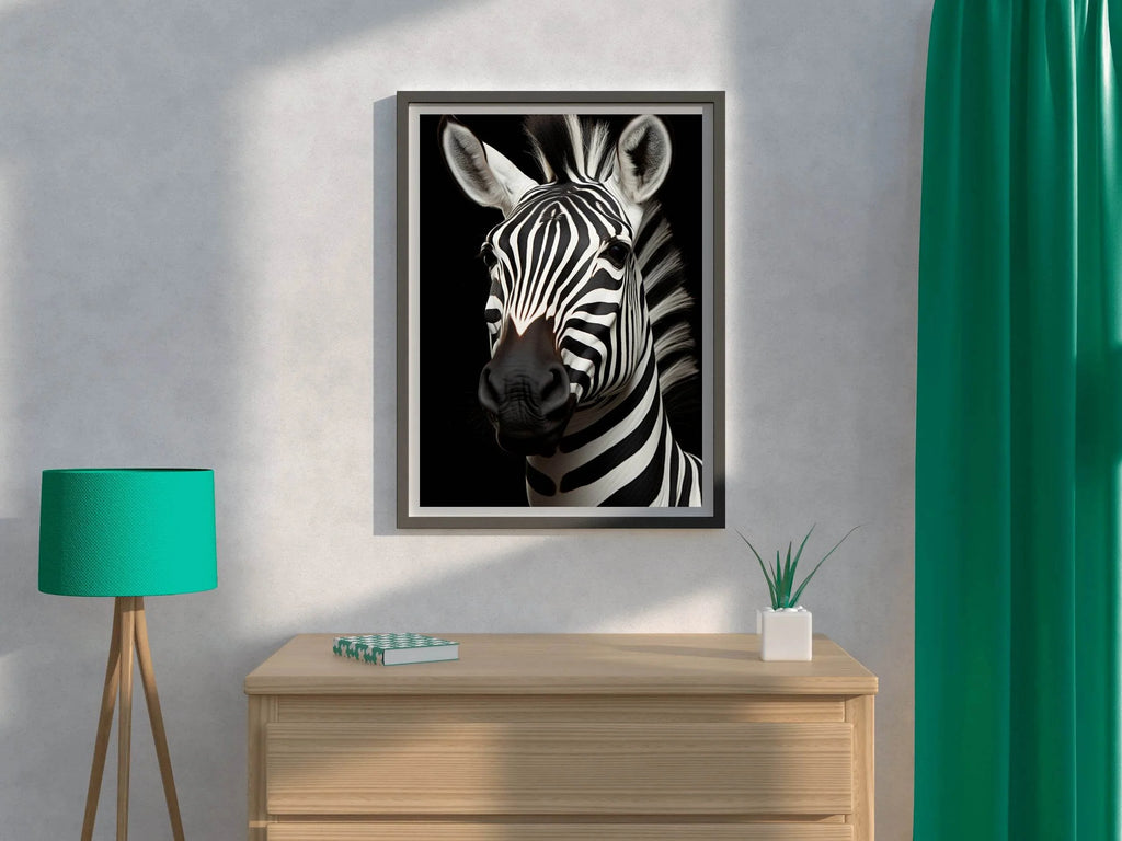 Zebra Animal Wall Art - beink online art store