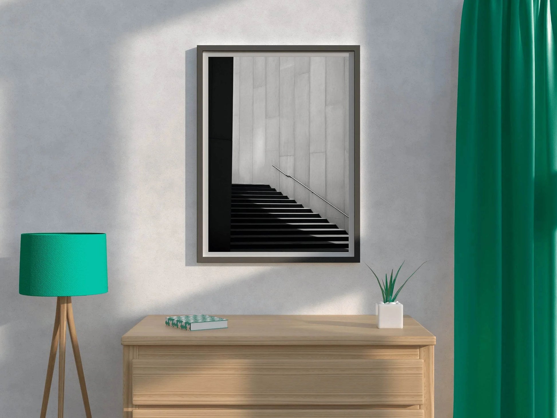 Stone Steps Wall Art - beink online art store