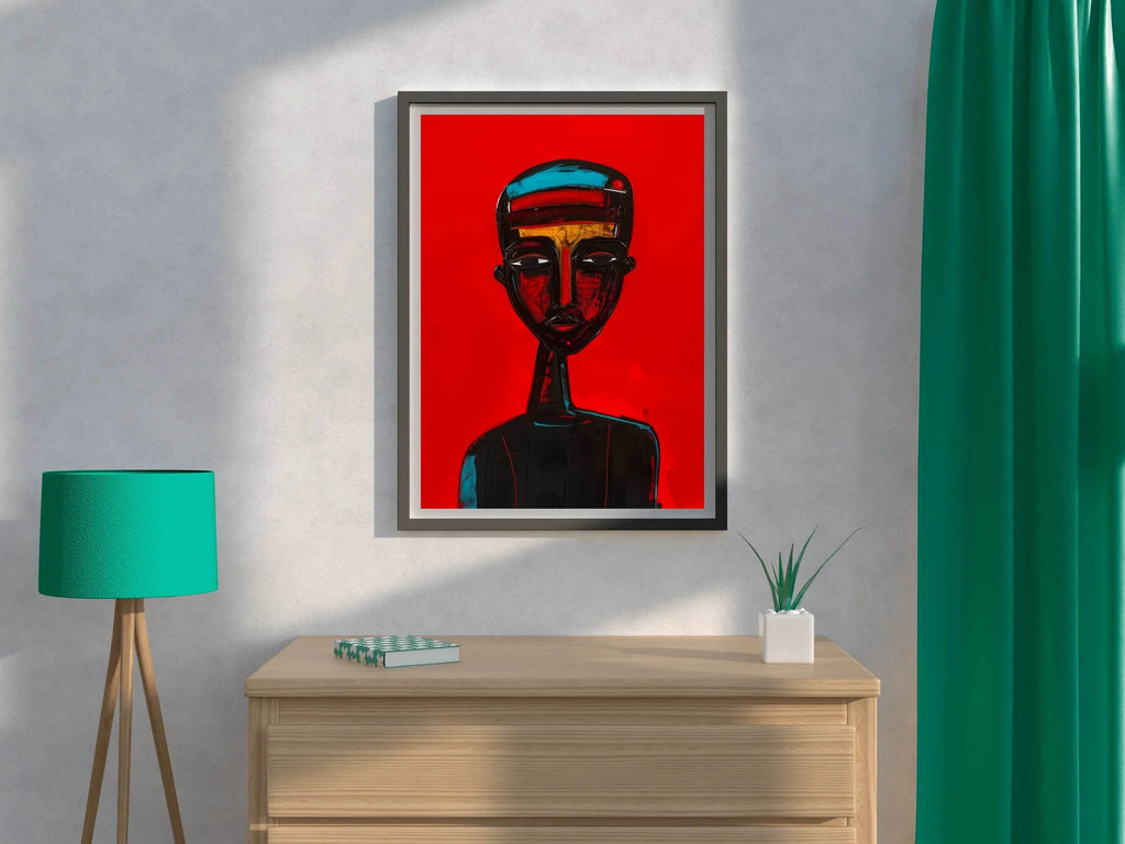 Tribal Mask Wall Art - beink online art store